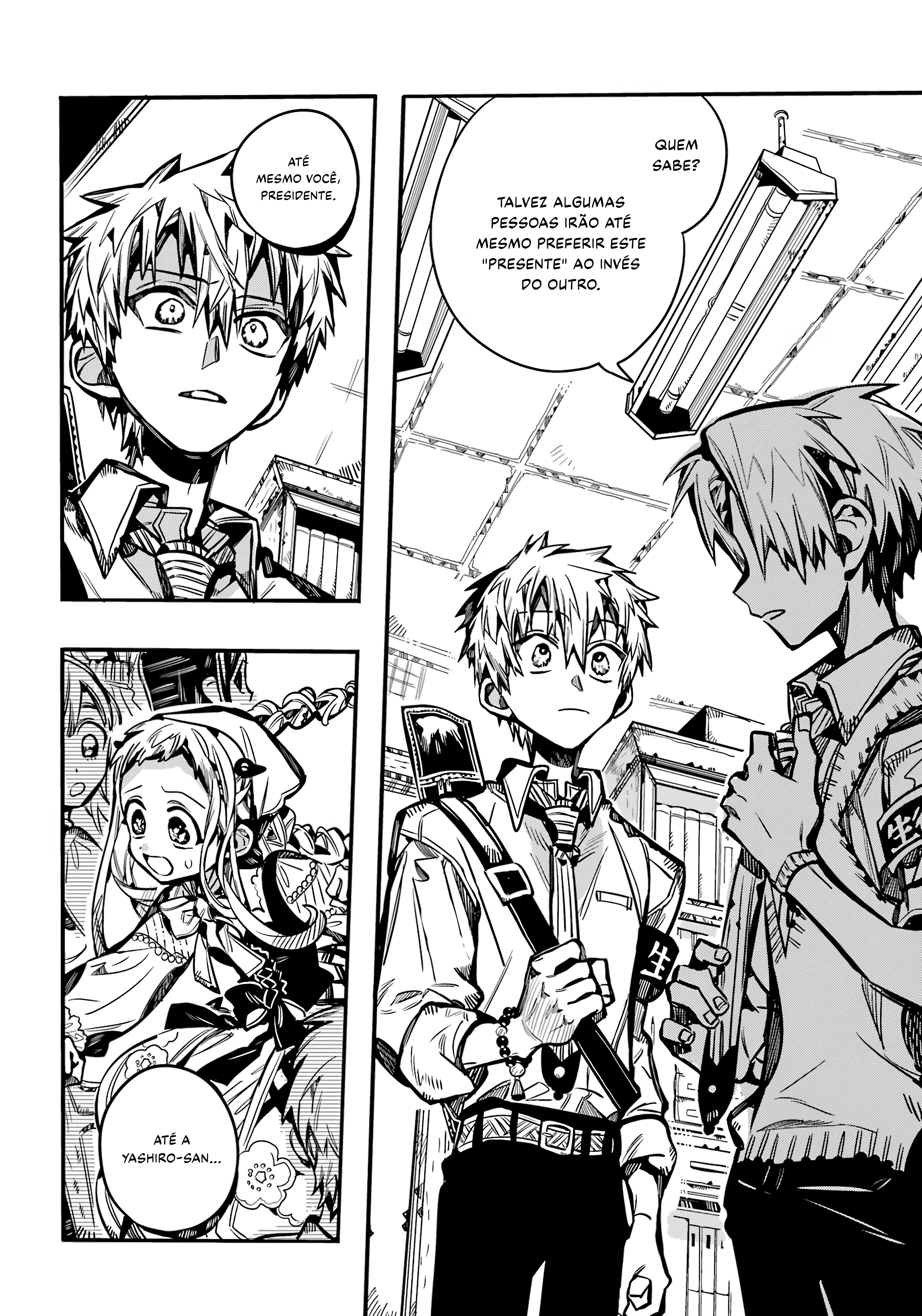Toilet-Bound Hanako-kun Capítulo 112 Página 27