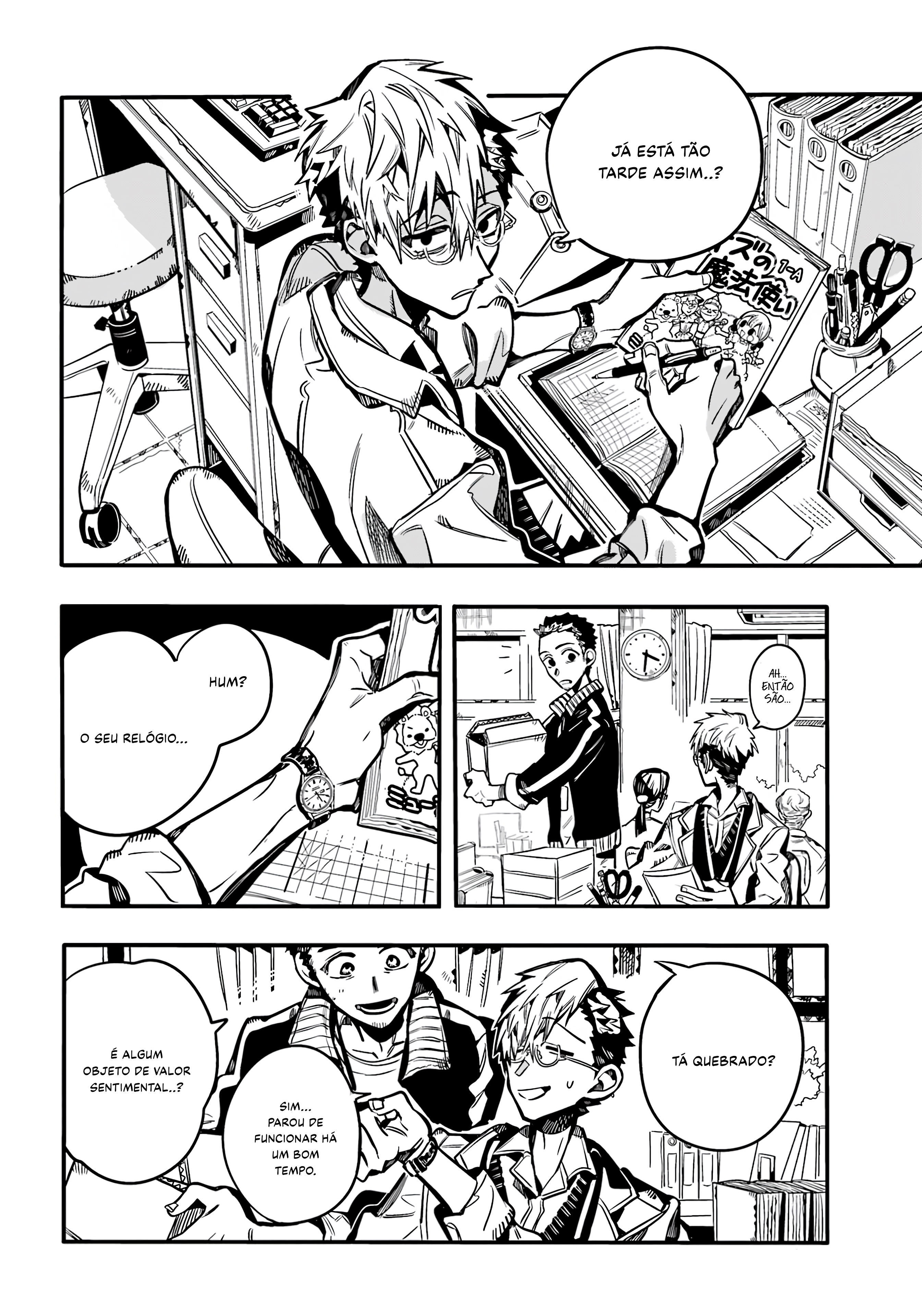 Toilet-Bound Hanako-kun Capítulo 112 Página 29