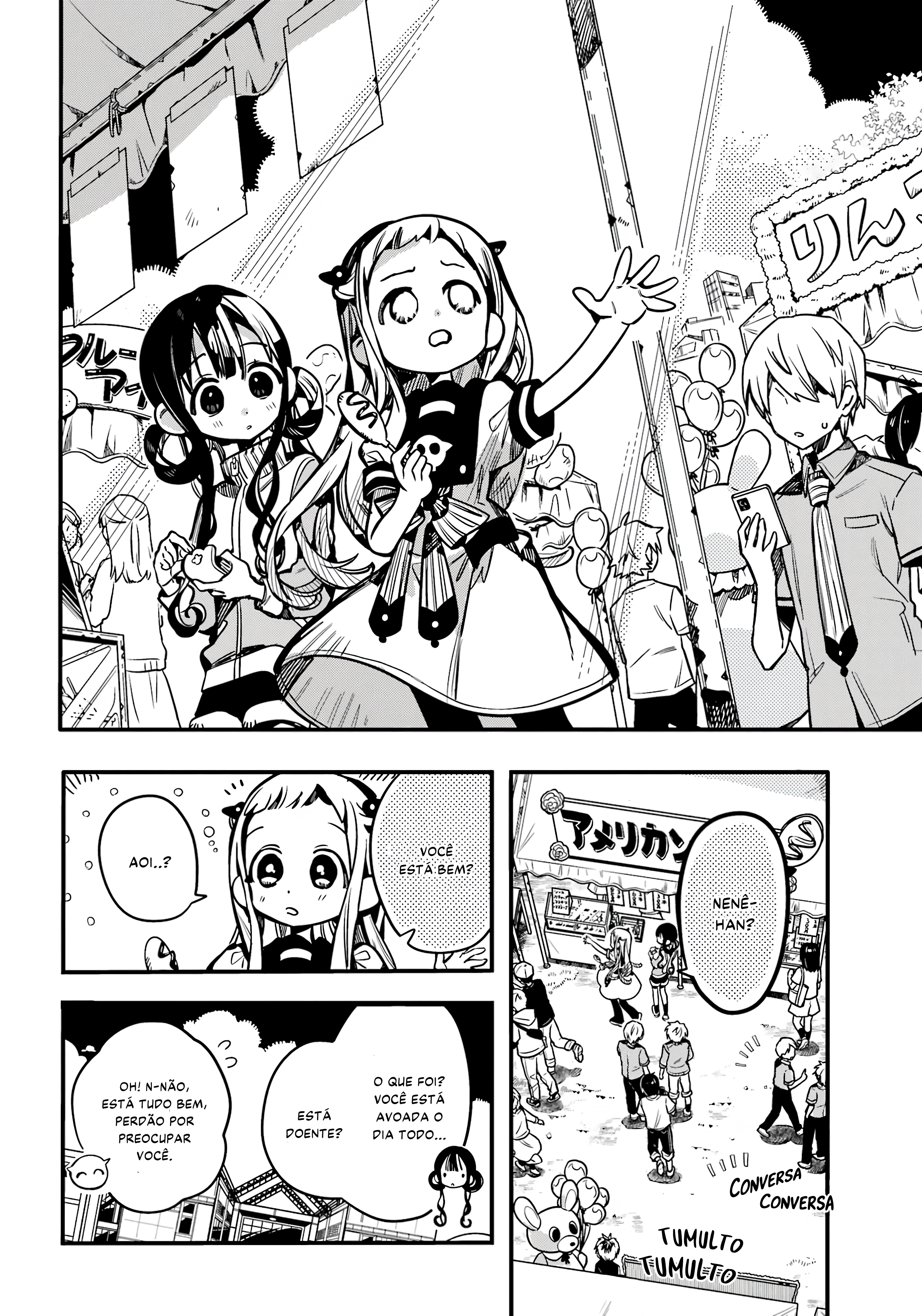Toilet-Bound Hanako-kun Capítulo 112 Página 7
