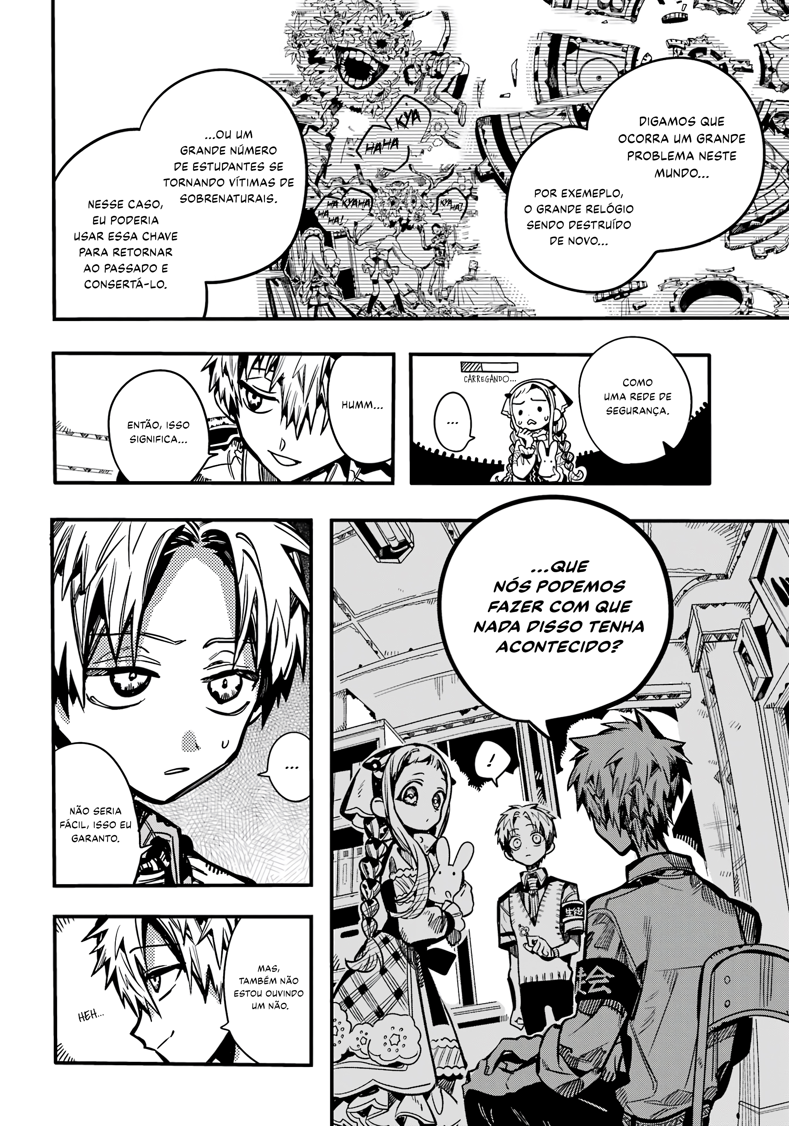 Toilet-Bound Hanako-kun Capítulo 113 Página 13