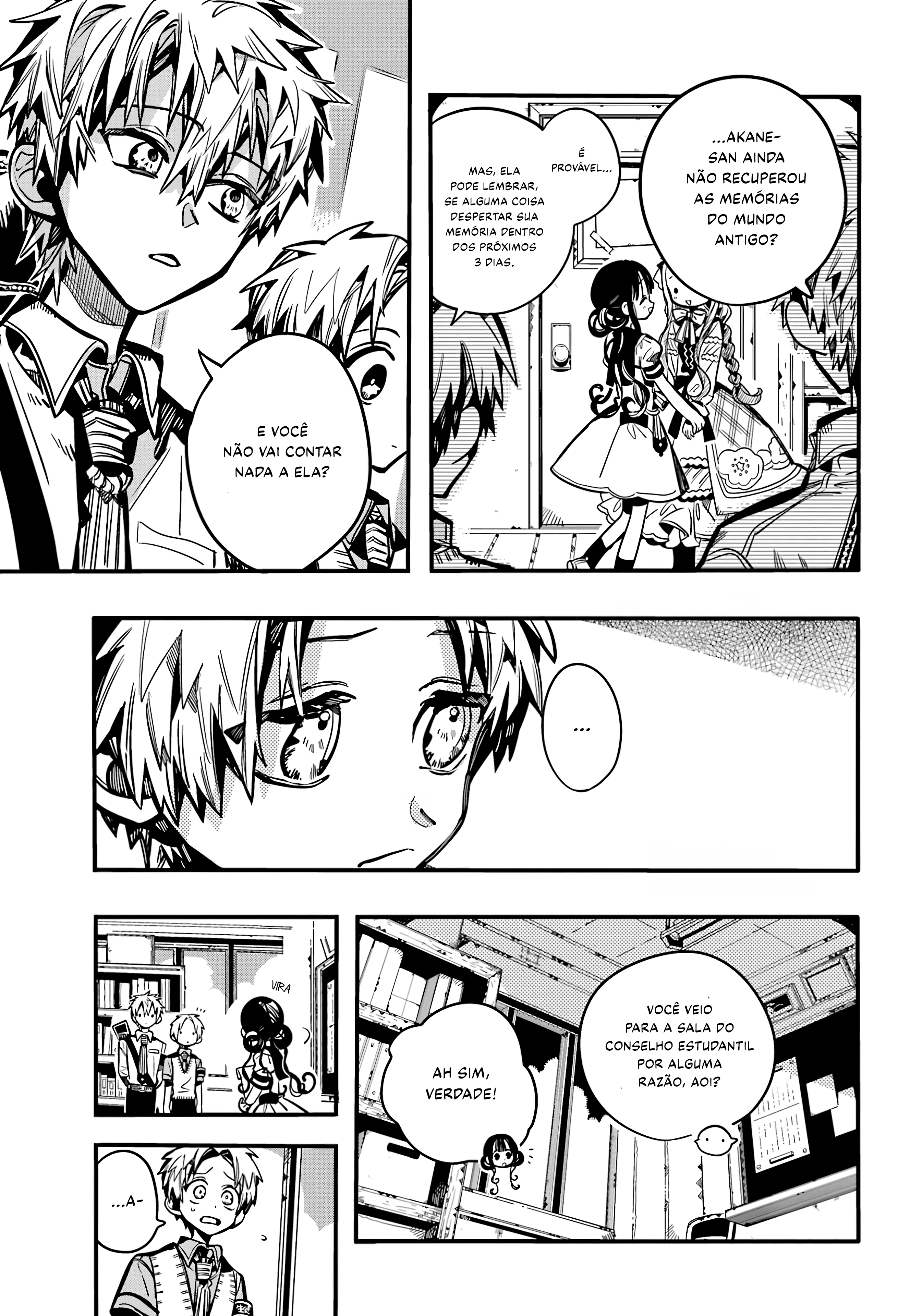 Toilet-Bound Hanako-kun Capítulo 113 Página 16