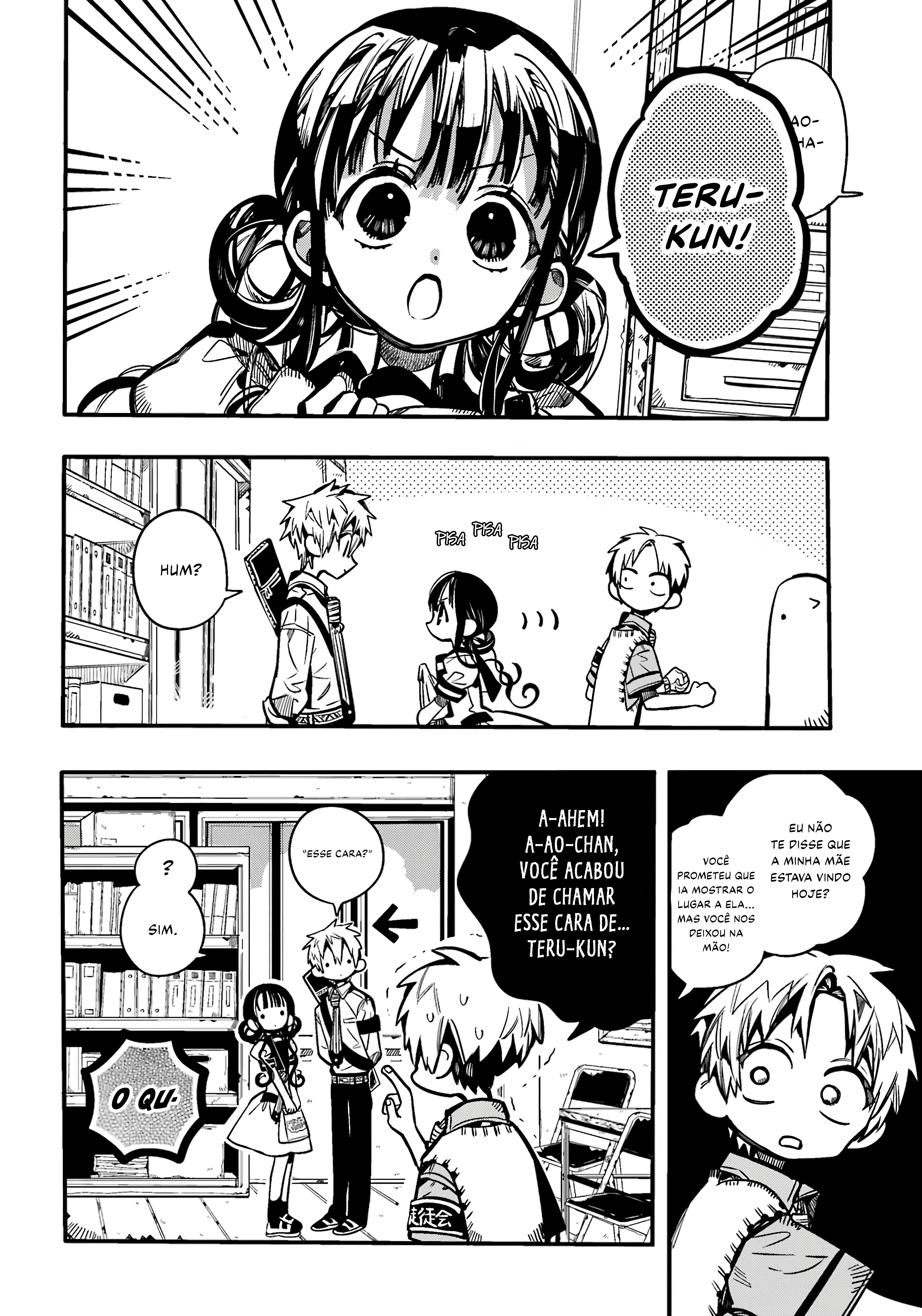 Toilet-Bound Hanako-kun Capítulo 113 Página 17