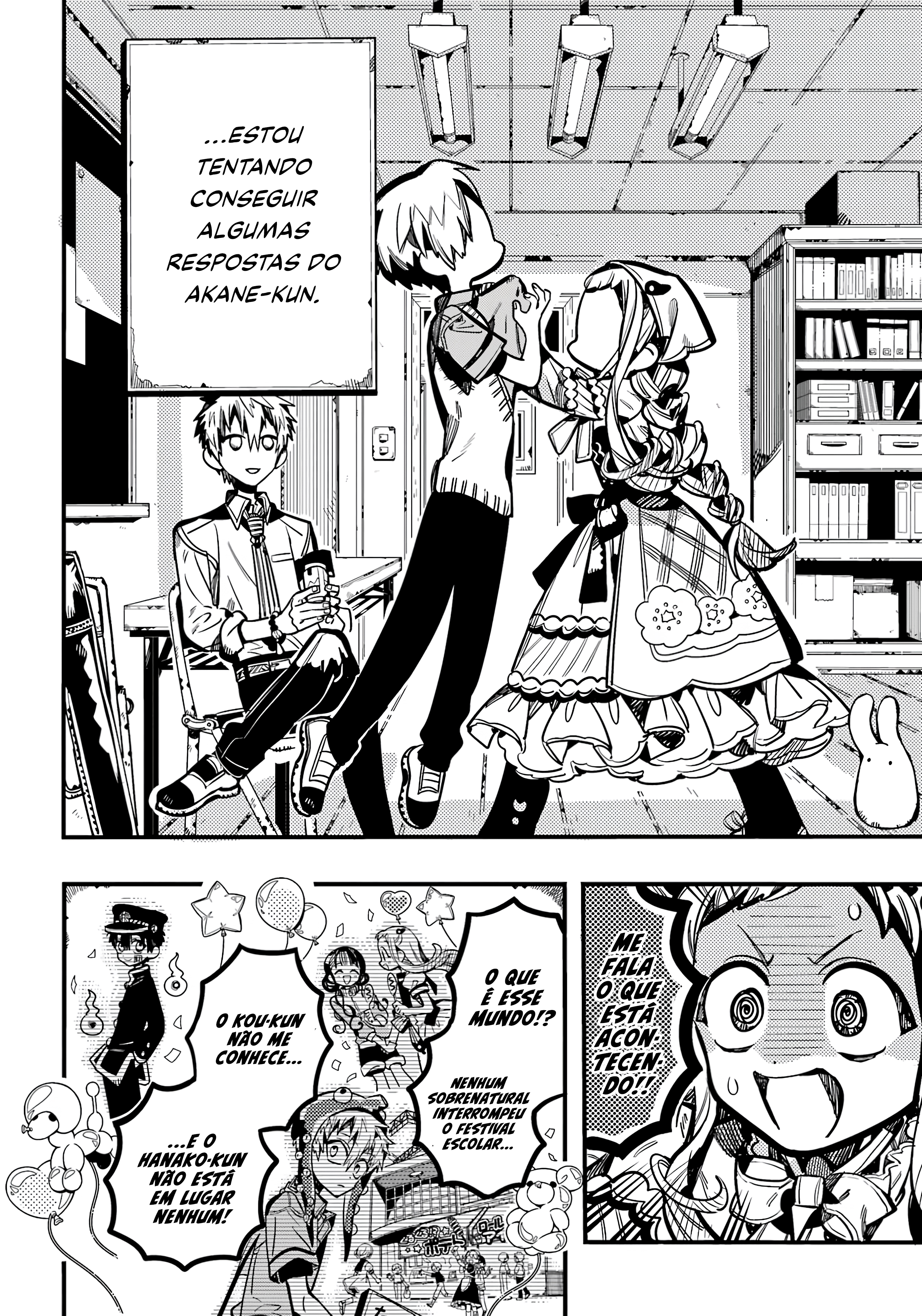 Toilet-Bound Hanako-kun Capítulo 113 Página 7
