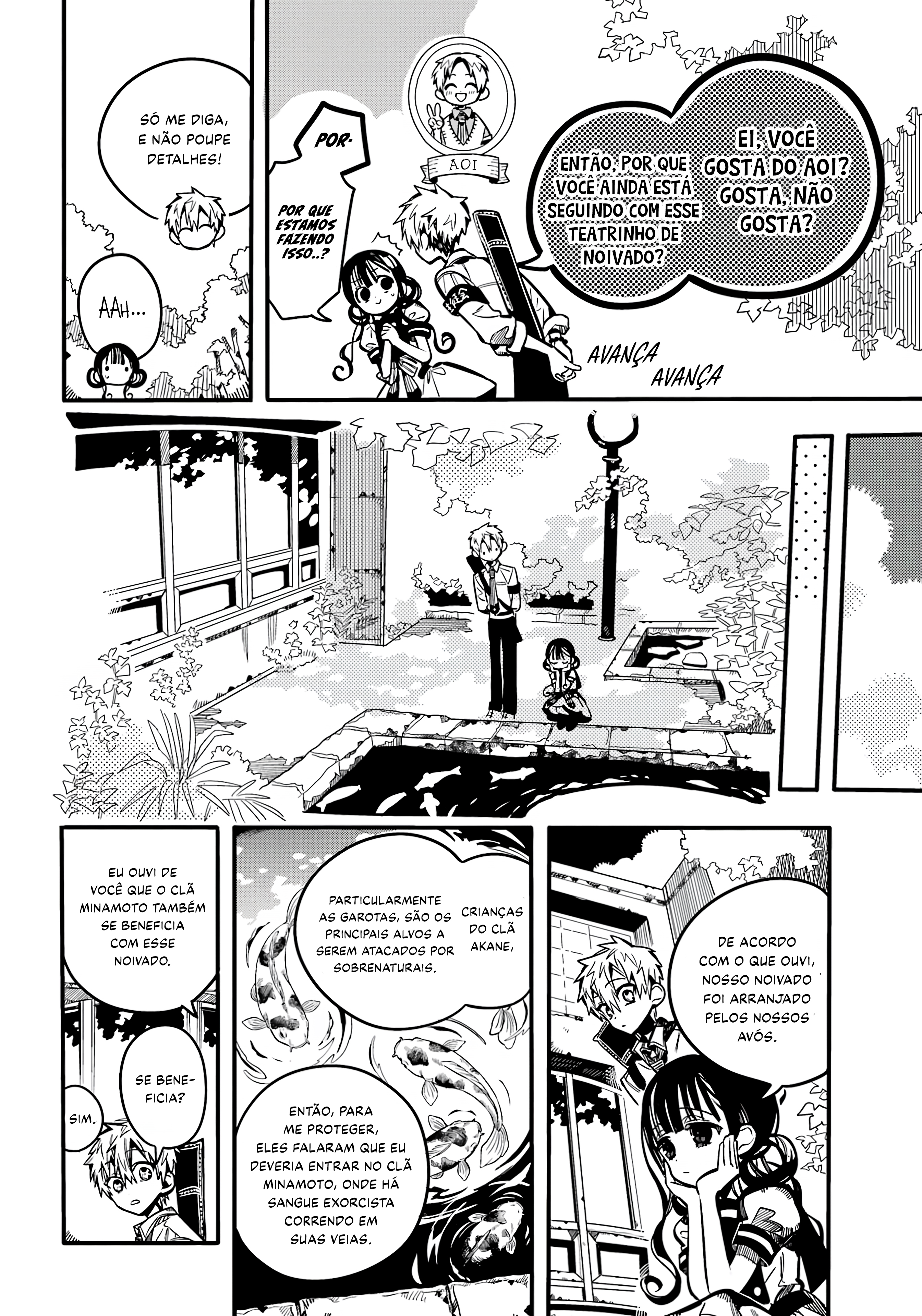 Toilet-Bound Hanako-kun Capítulo 114 Página 11