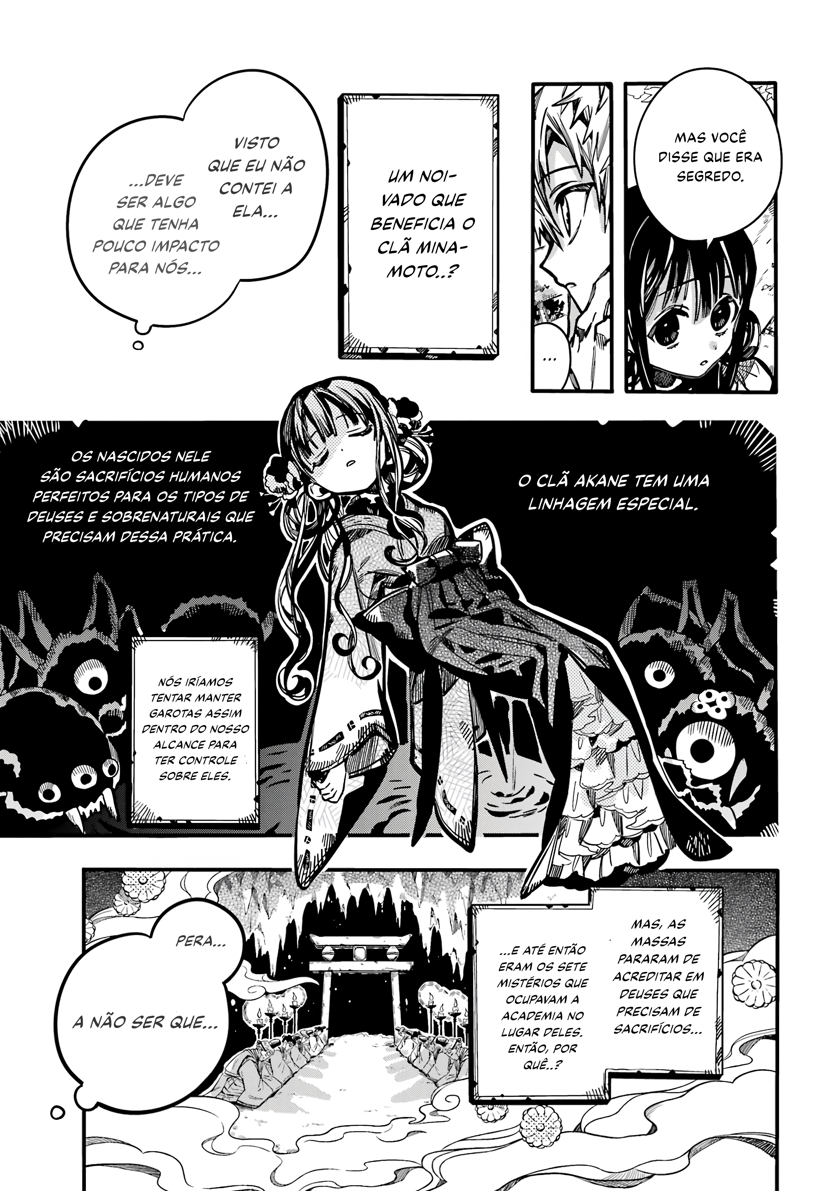 Toilet-Bound Hanako-kun Capítulo 114 Página 12