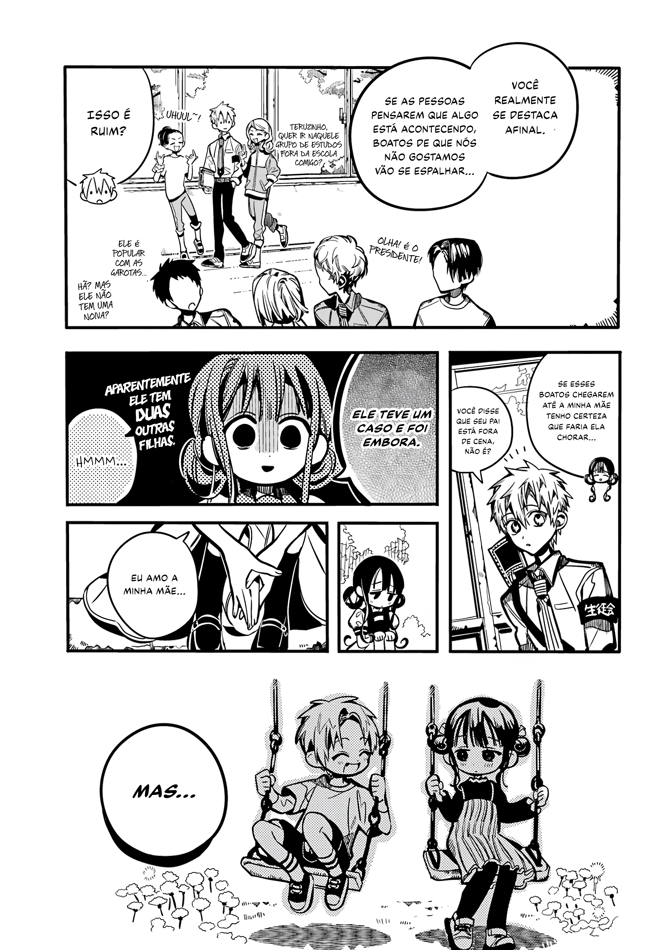 Toilet-Bound Hanako-kun Capítulo 114 Página 16