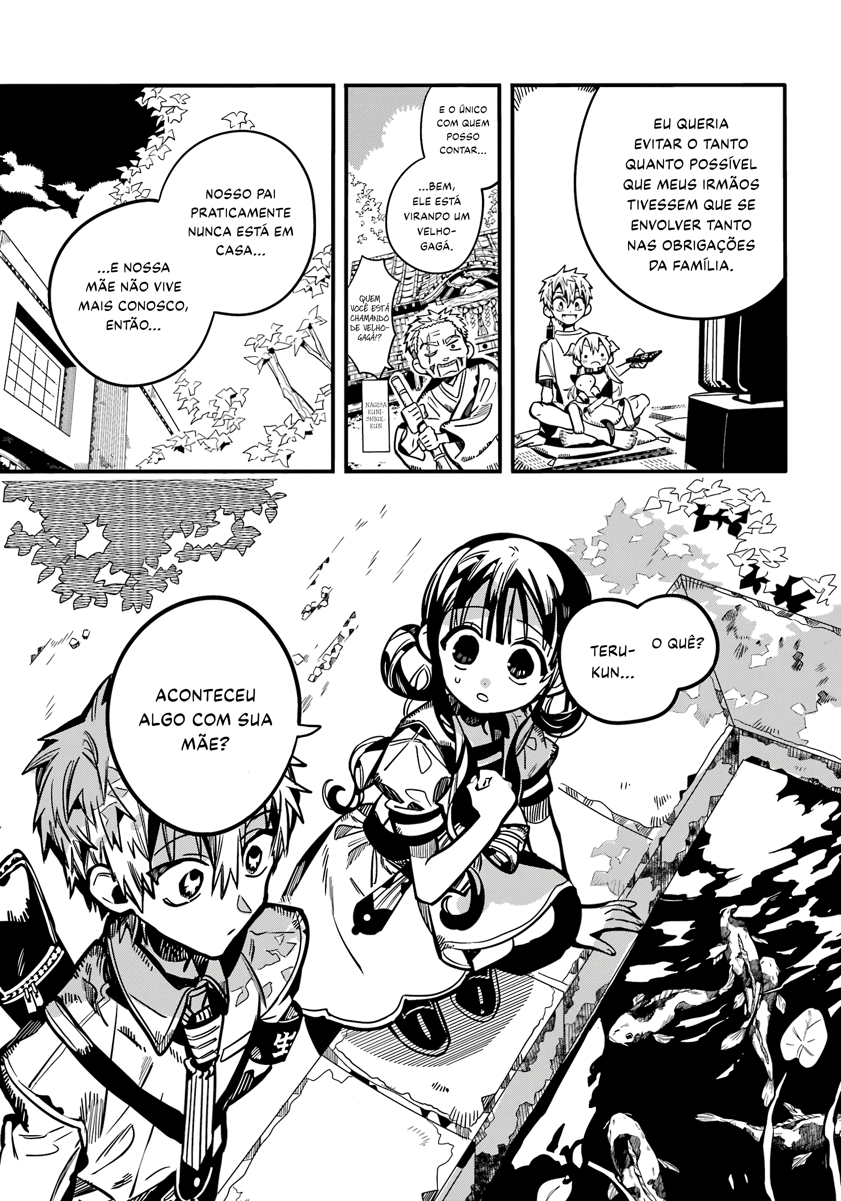 Toilet-Bound Hanako-kun Capítulo 114 Página 18
