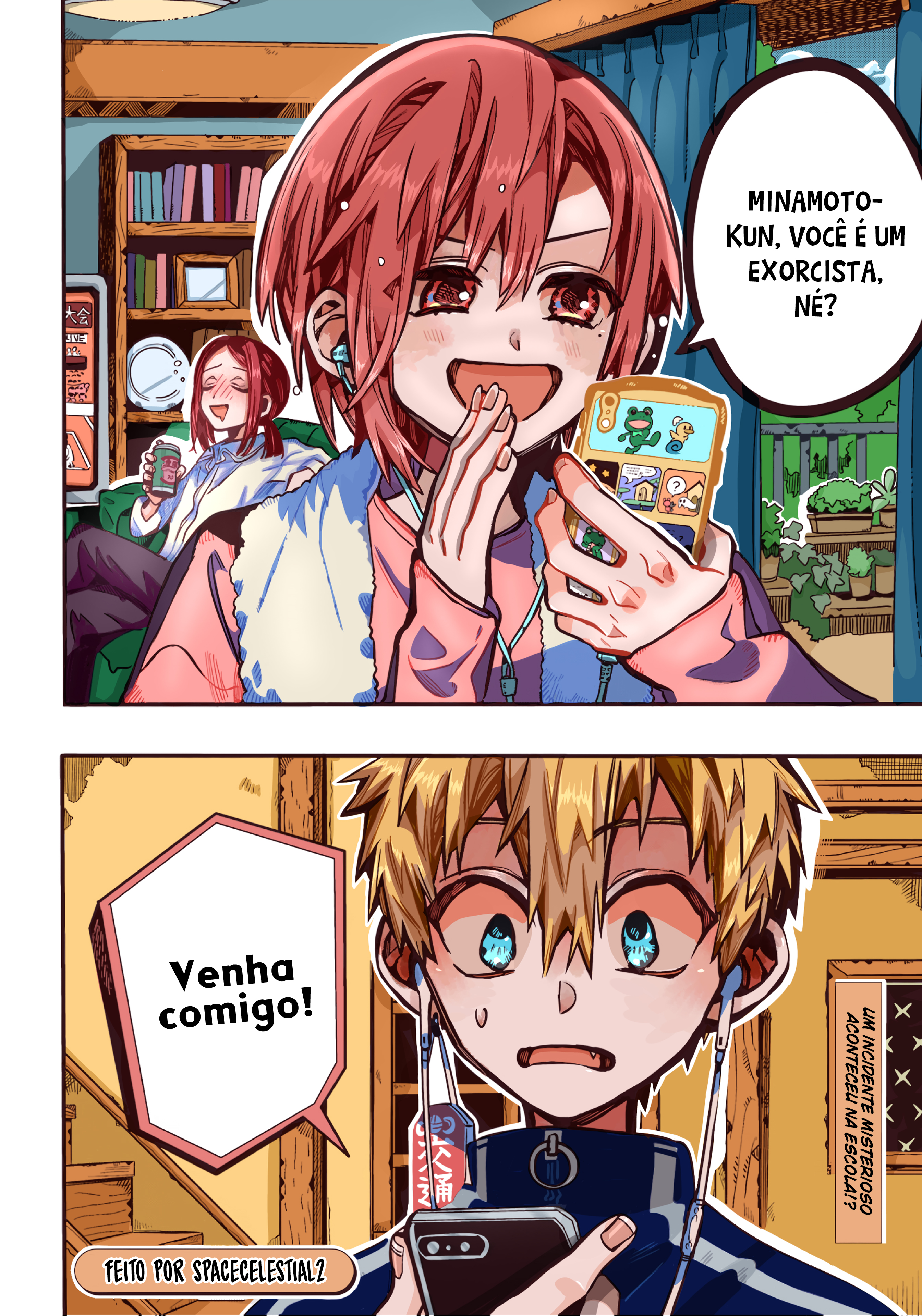 Toilet-Bound Hanako-kun Capítulo 114 Página 27
