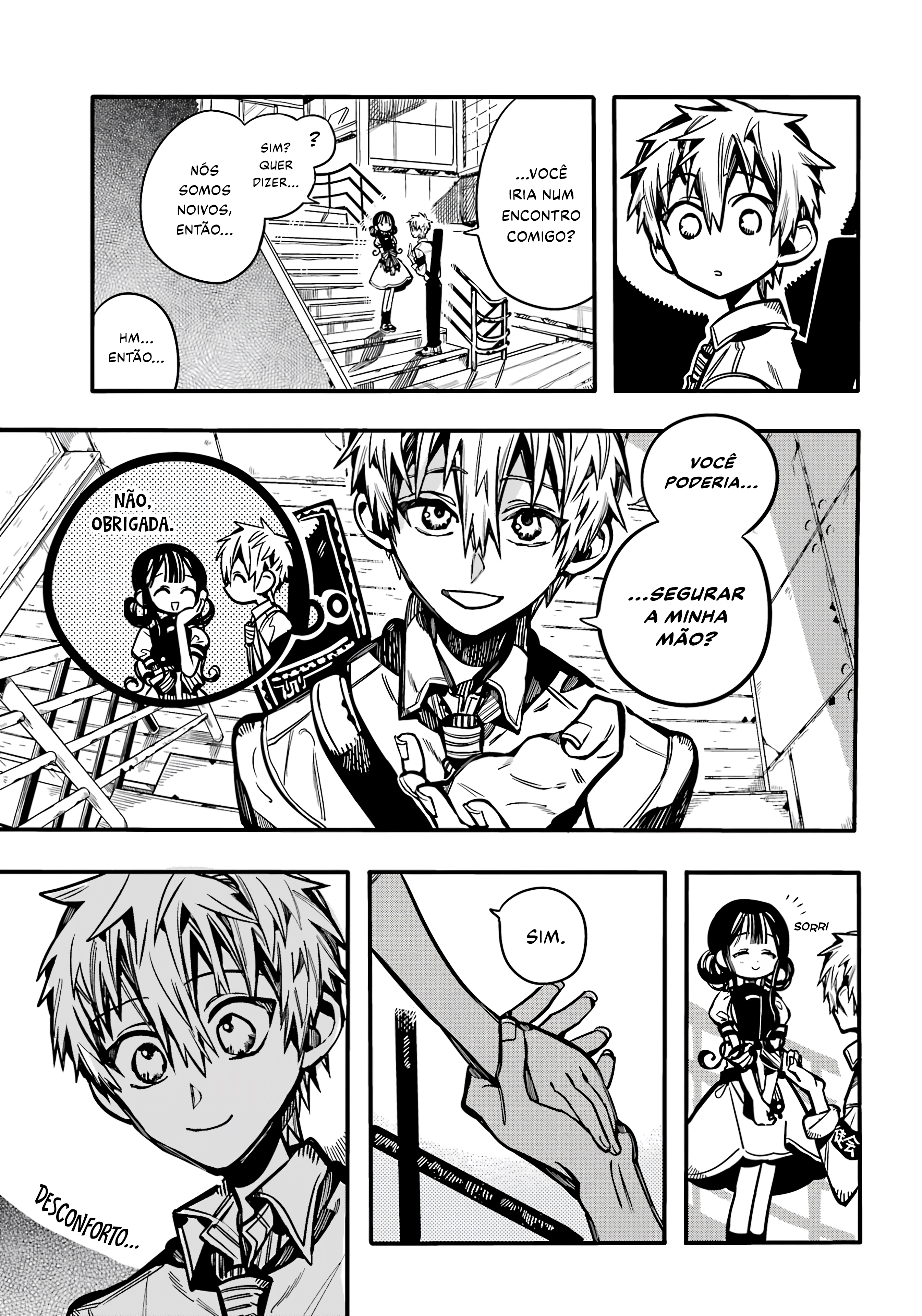 Toilet-Bound Hanako-kun Capítulo 114 Página 4