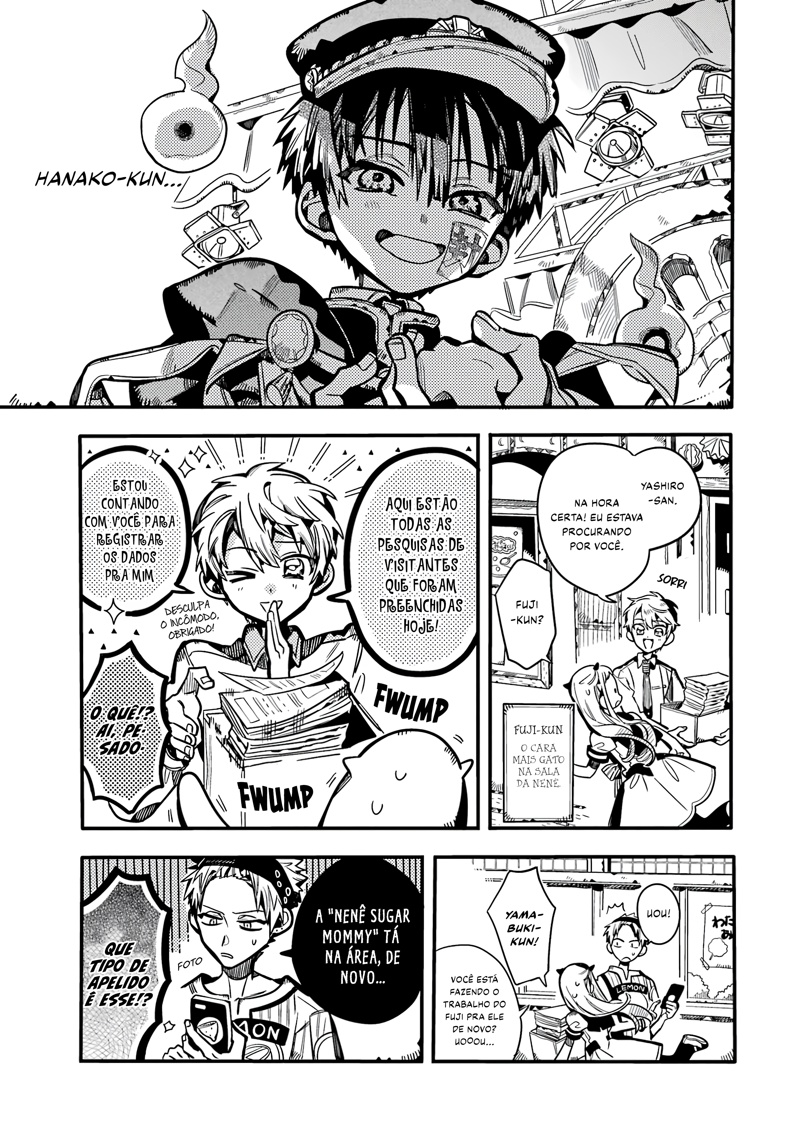 Toilet-Bound Hanako-kun Capítulo 115 Página 10