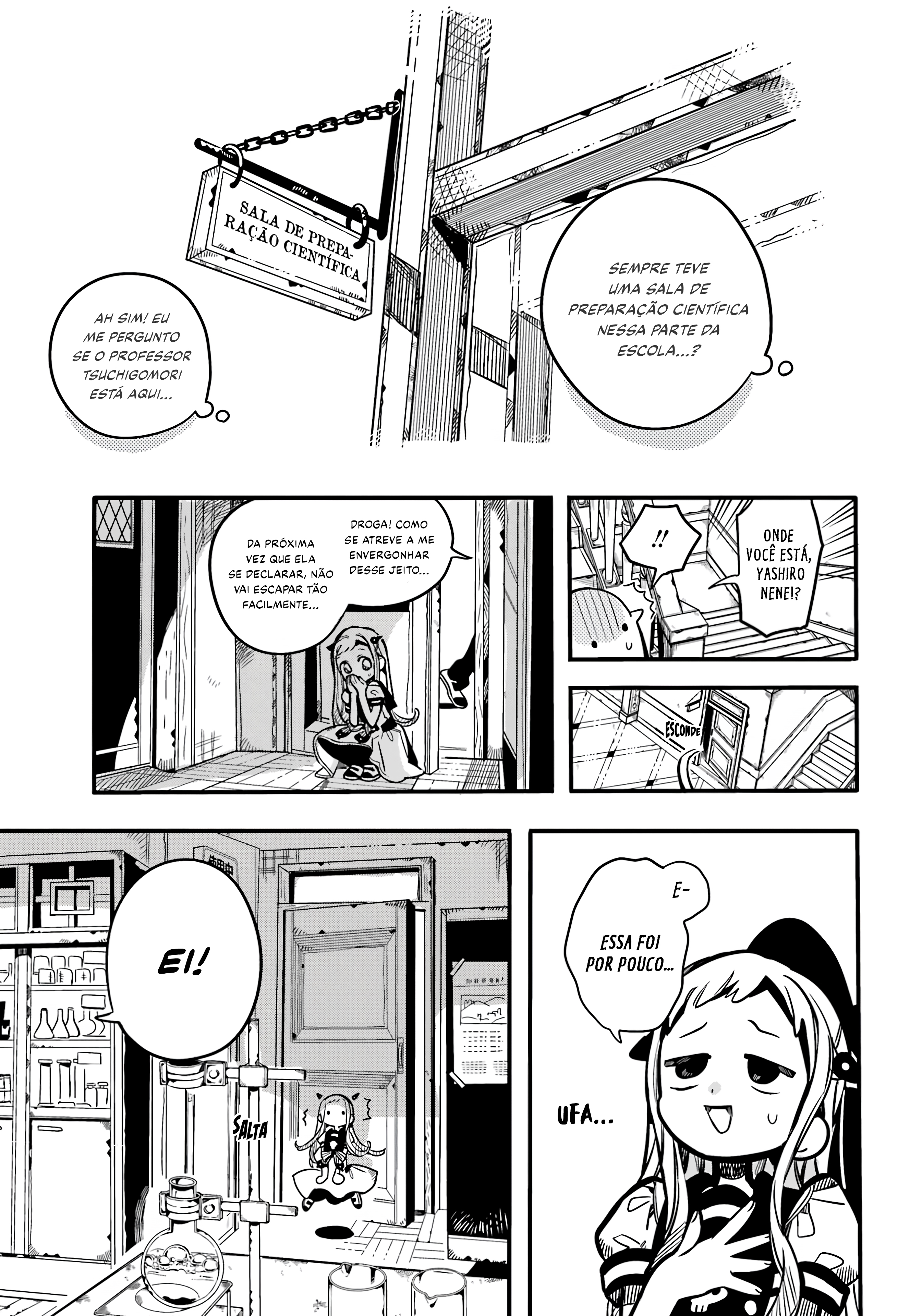 Toilet-Bound Hanako-kun Capítulo 115 Página 12