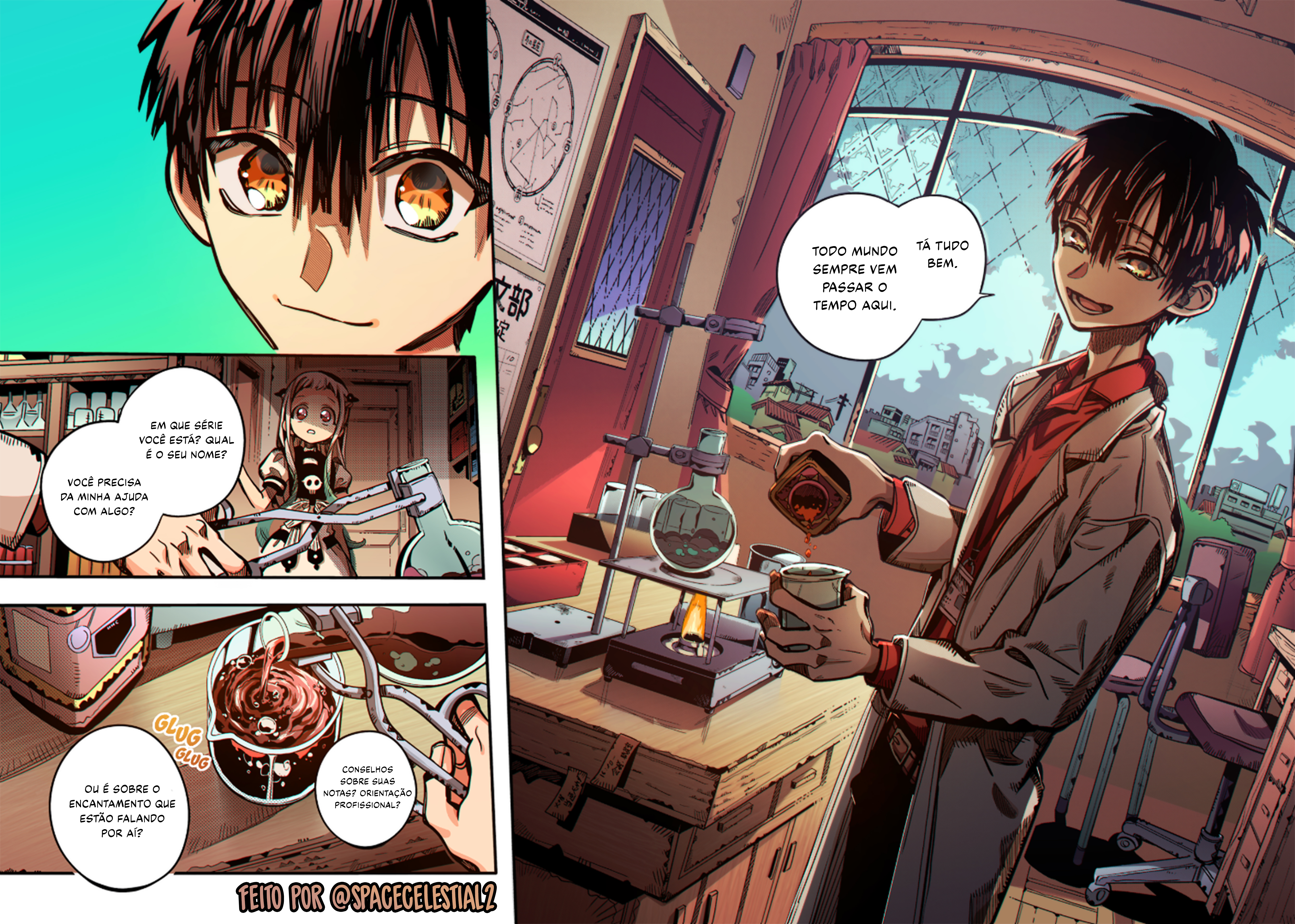 Toilet-Bound Hanako-kun Capítulo 115 Página 15
