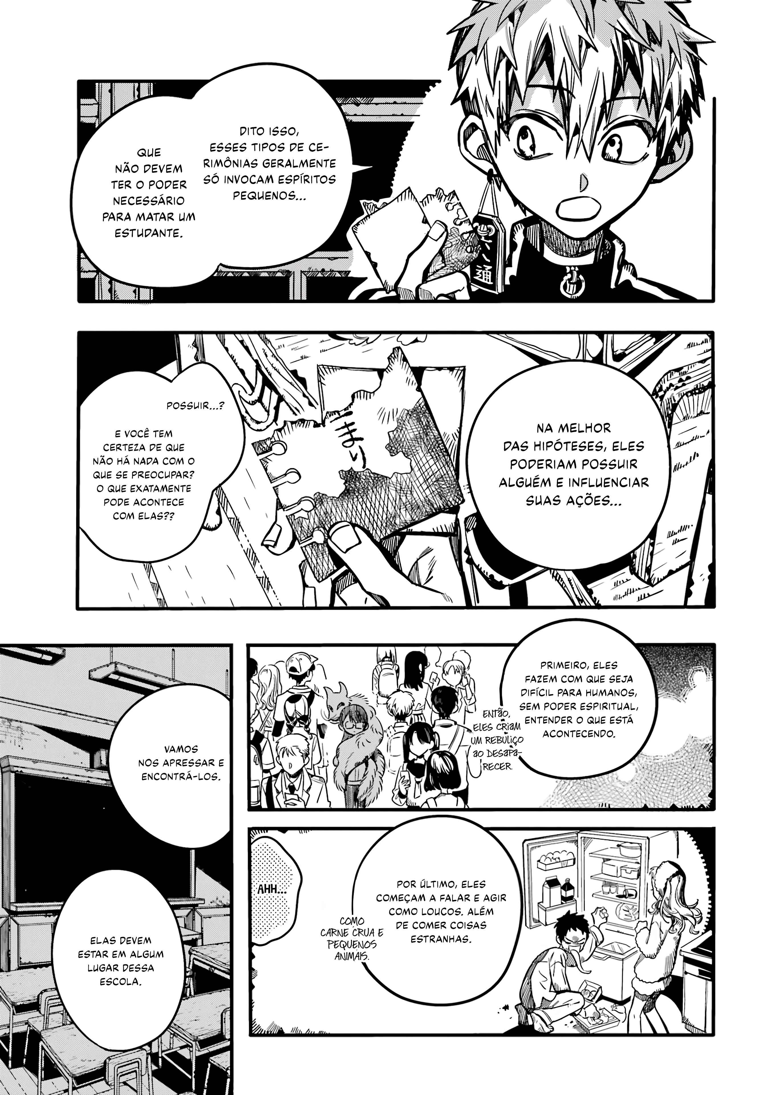 Toilet-Bound Hanako-kun Capítulo 115 Página 29