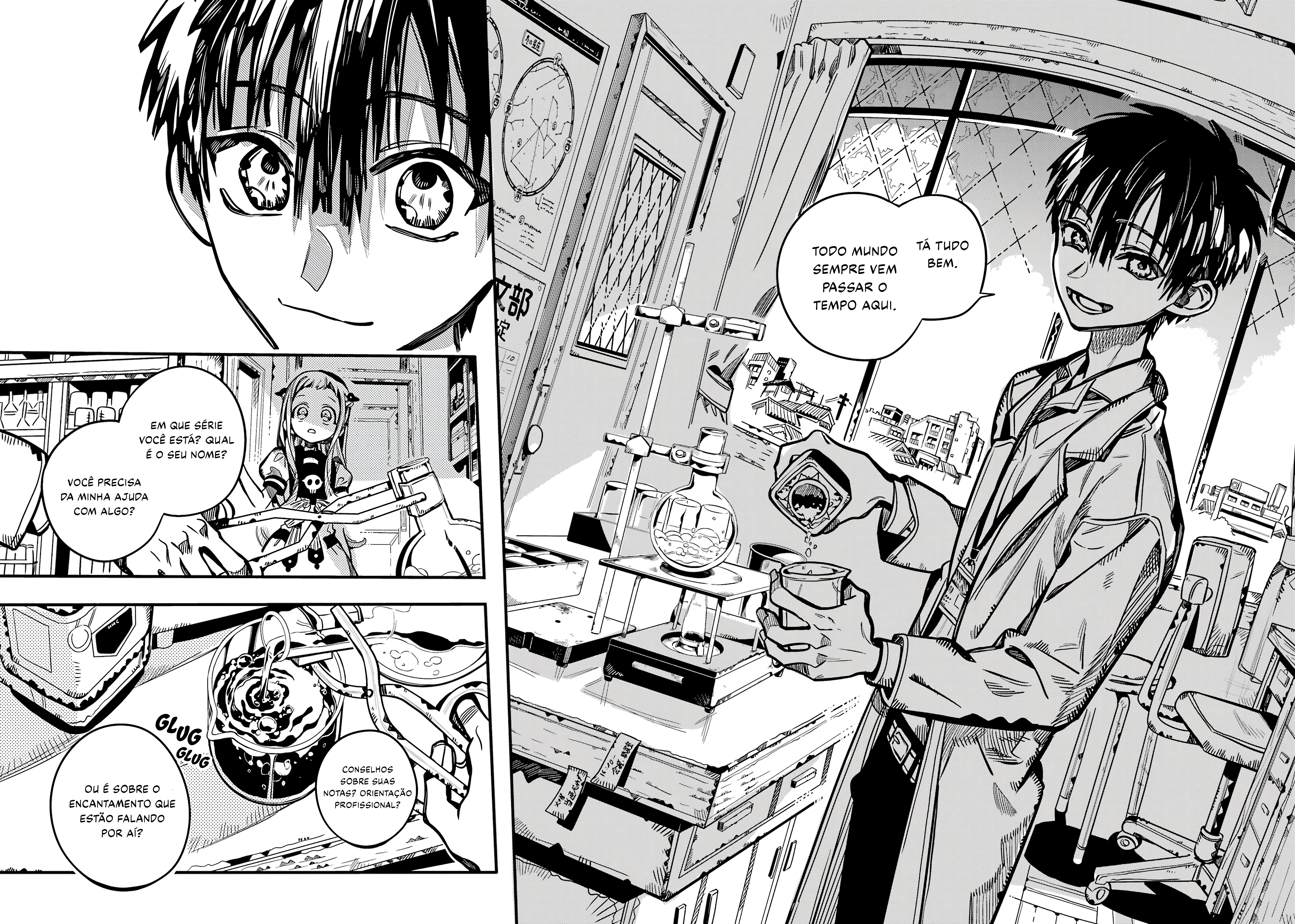 Toilet-Bound Hanako-kun Capítulo 115 Página 36