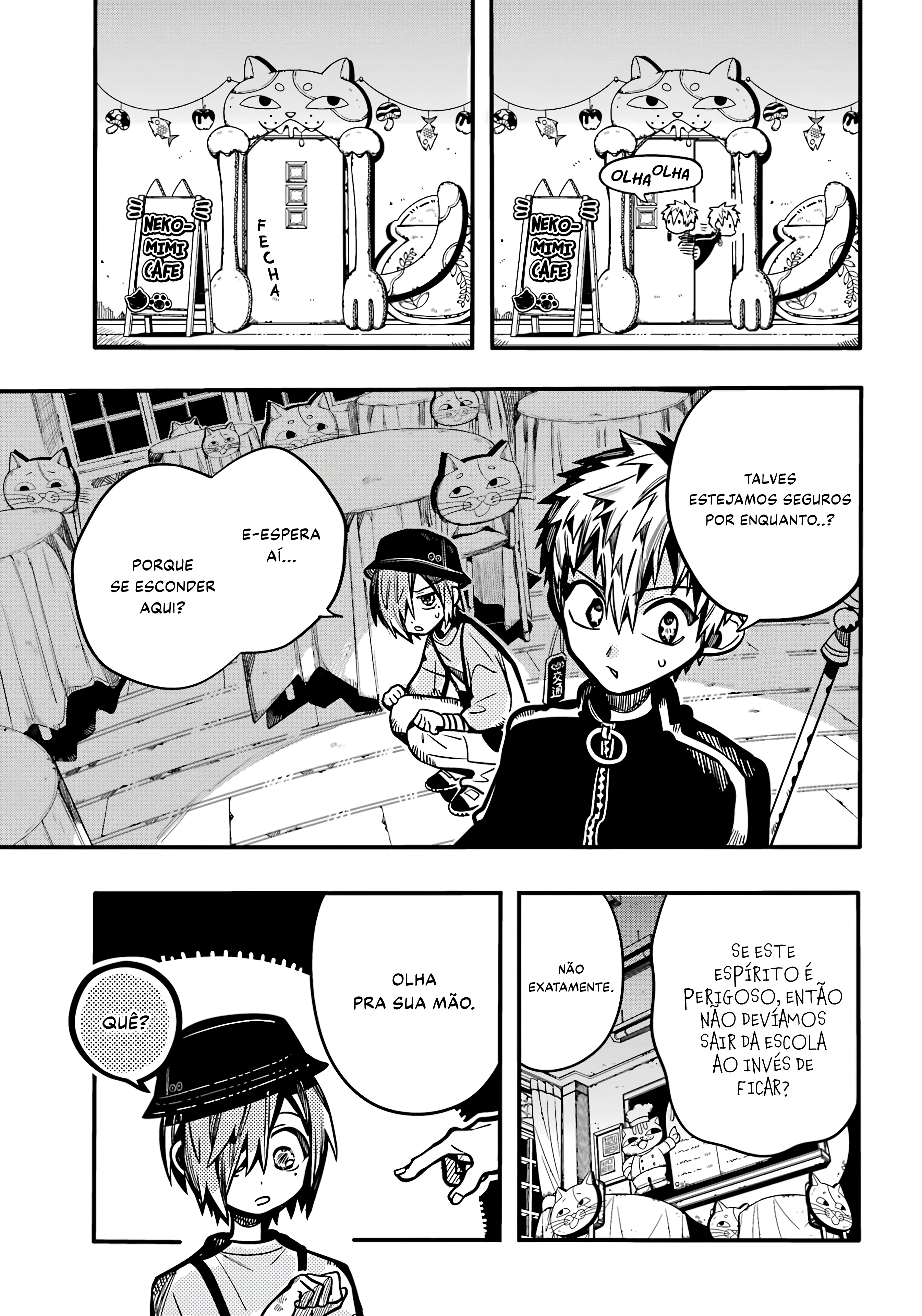Toilet-Bound Hanako-kun Capítulo 116 Página 12