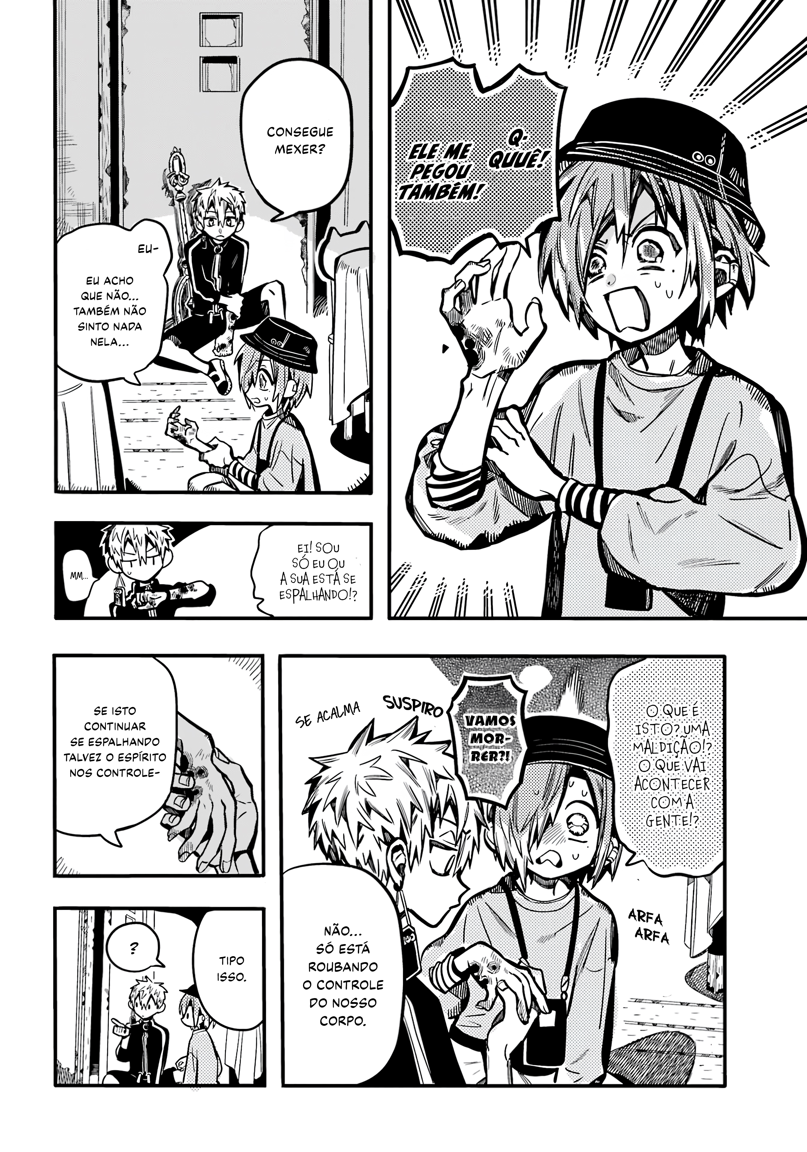 Toilet-Bound Hanako-kun Capítulo 116 Página 13