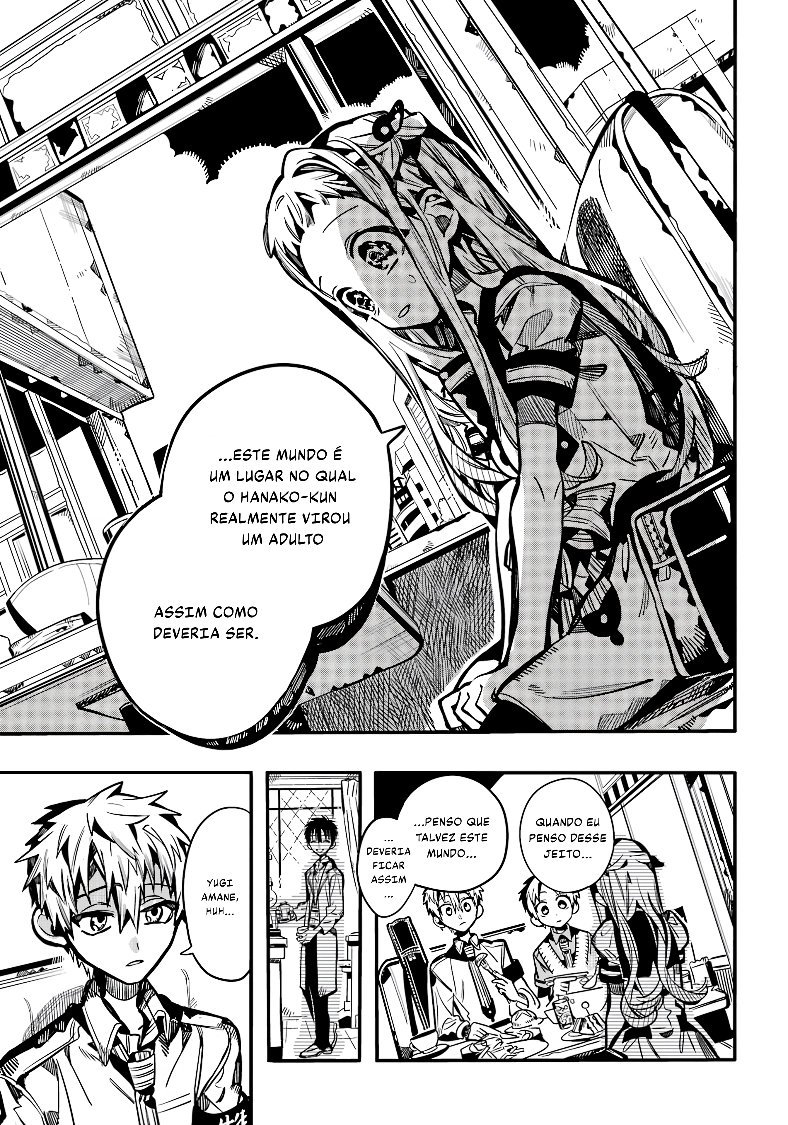 Toilet-Bound Hanako-kun Capítulo 117 Página 10