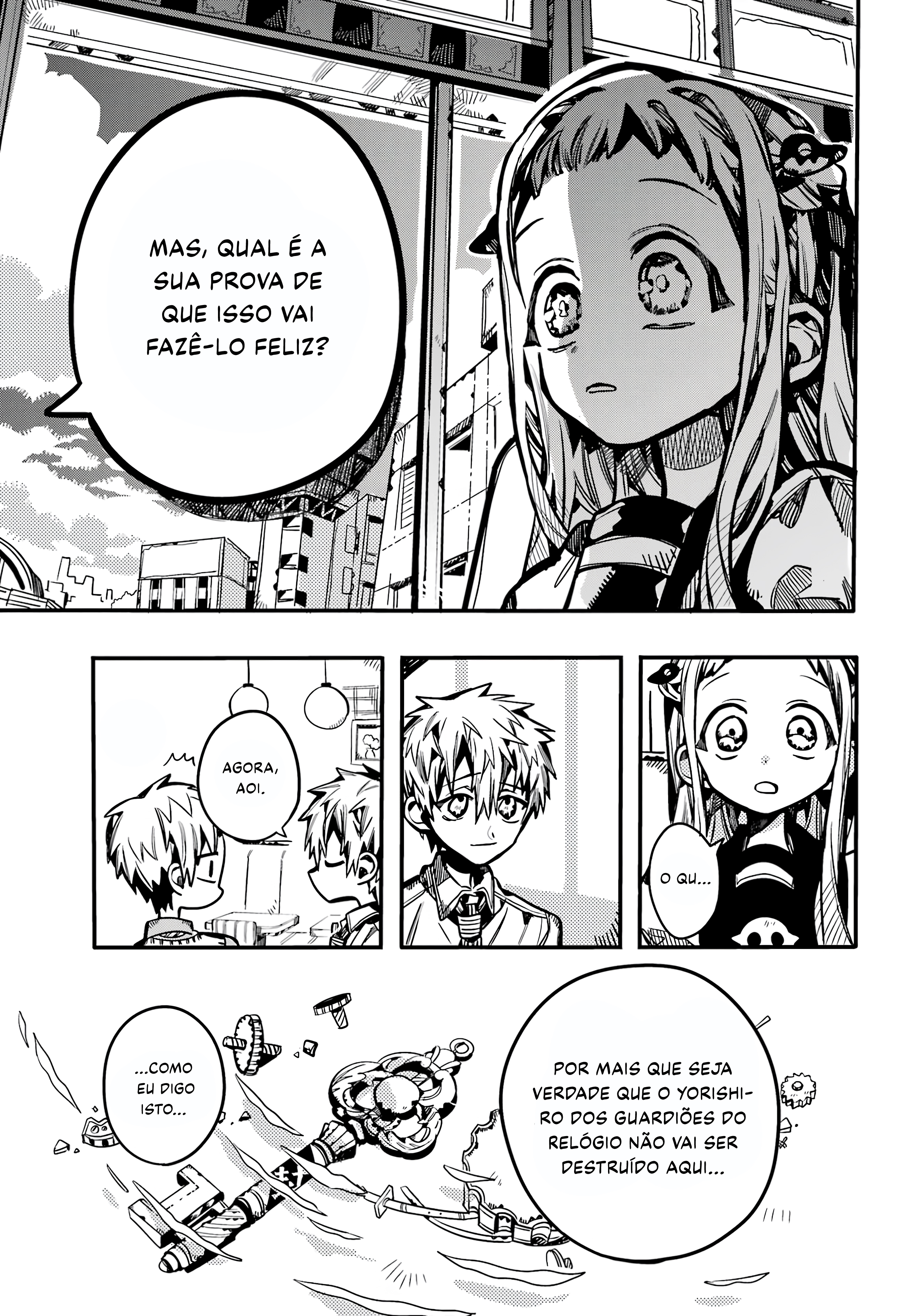 Toilet-Bound Hanako-kun Capítulo 117 Página 16