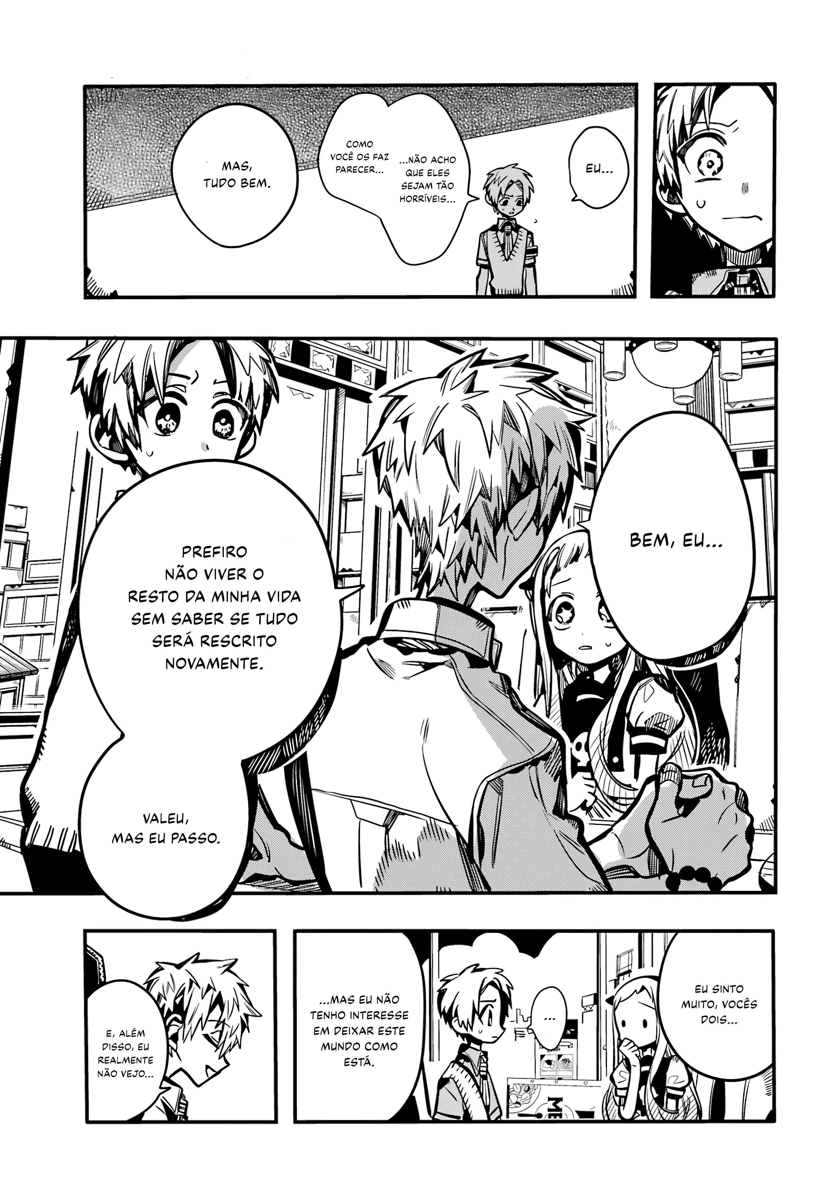 Toilet-Bound Hanako-kun Capítulo 117 Página 22