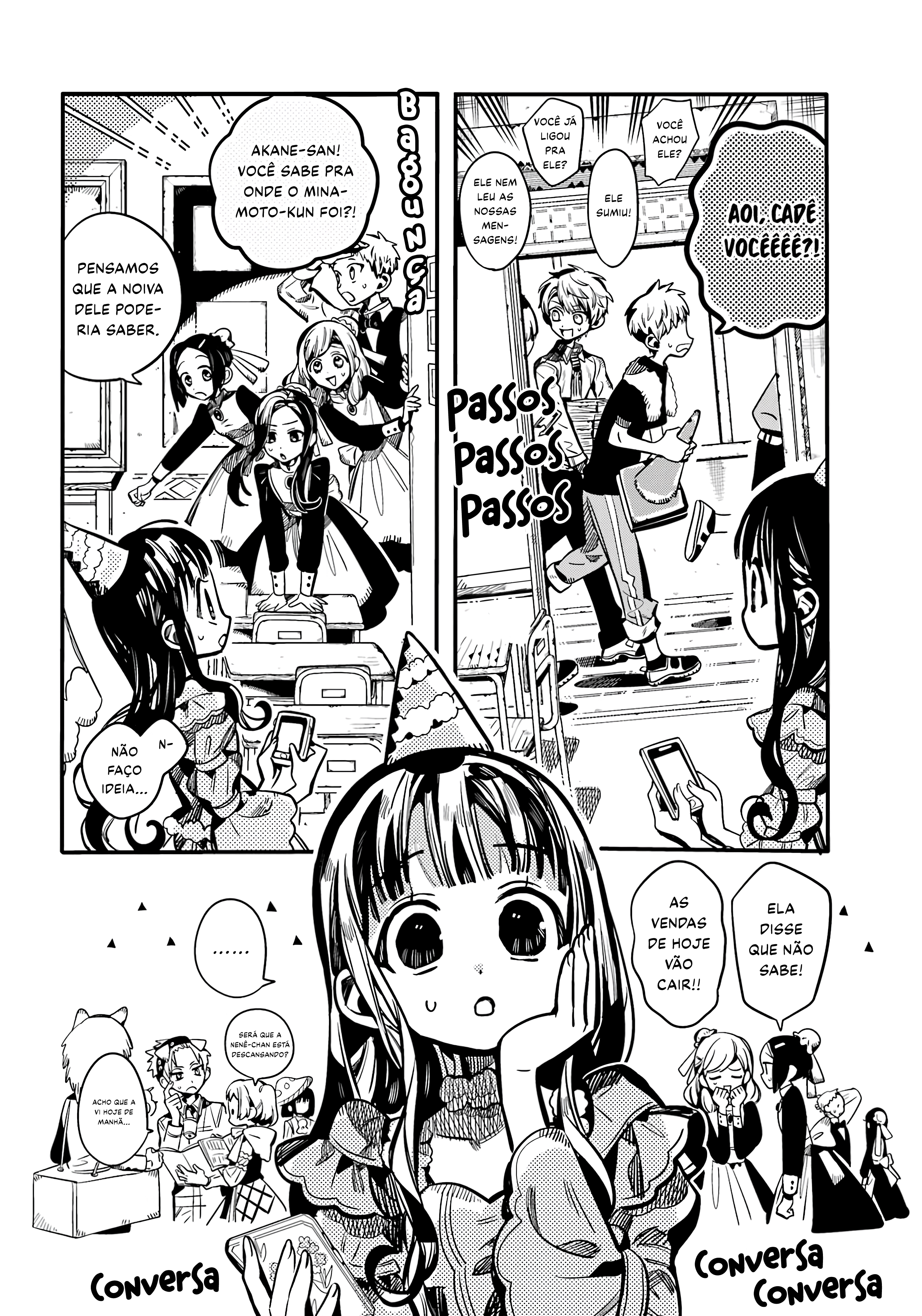 Toilet-Bound Hanako-kun Capítulo 117 Página 3