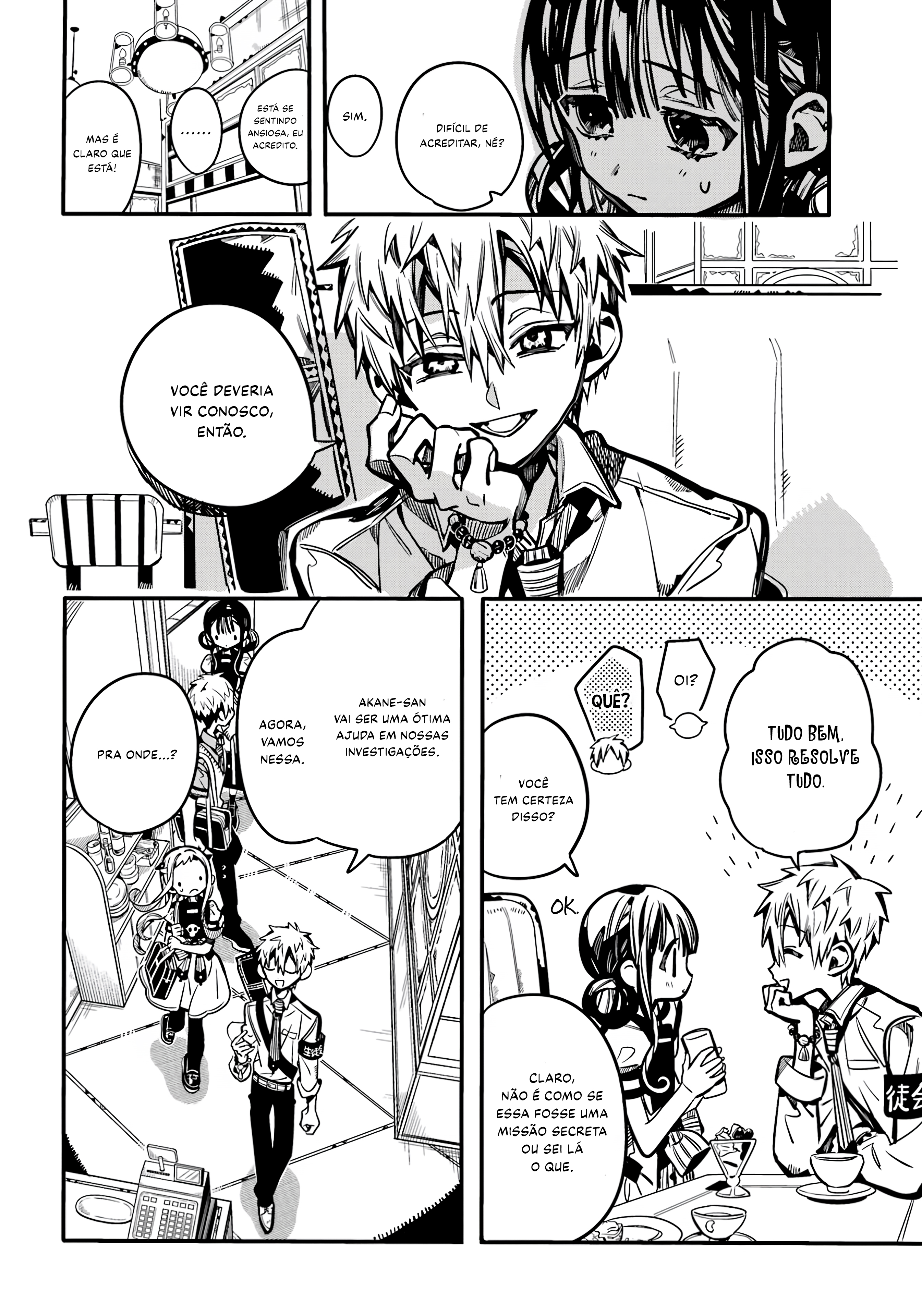 Toilet-Bound Hanako-kun Capítulo 117 Página 31
