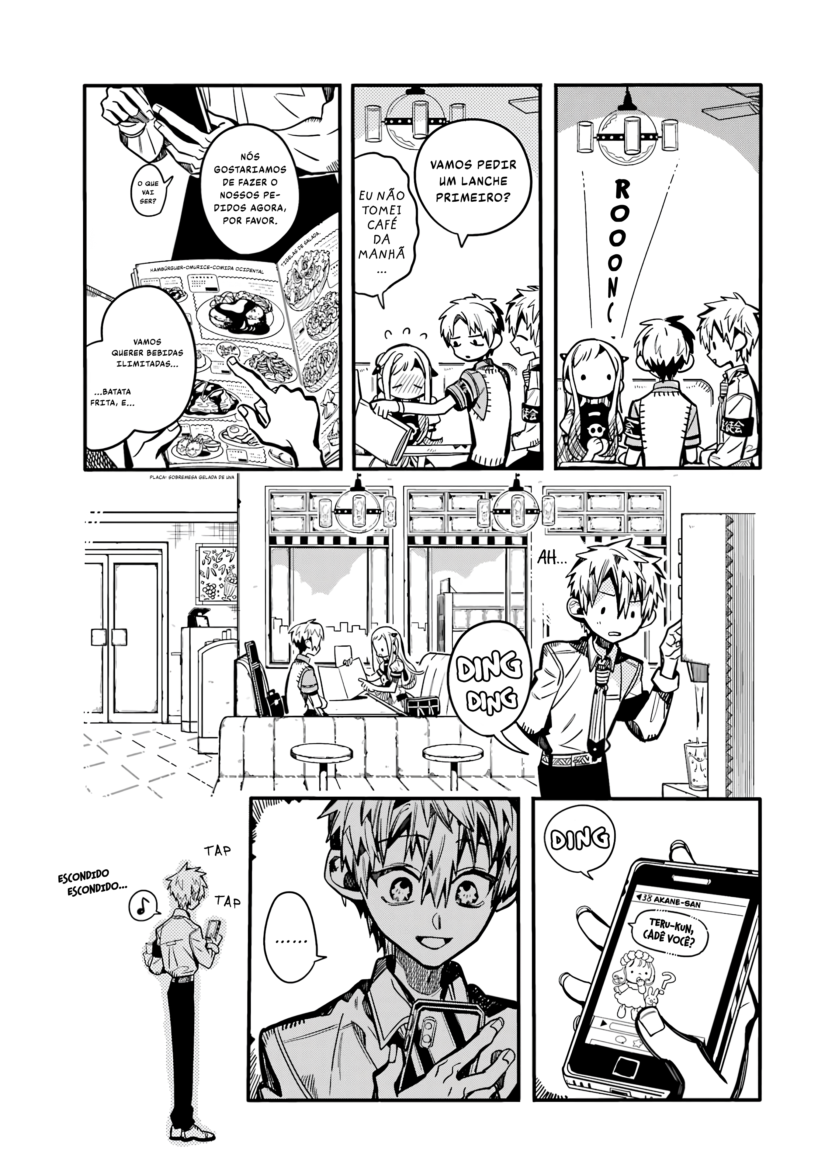 Toilet-Bound Hanako-kun Capítulo 117 Página 6