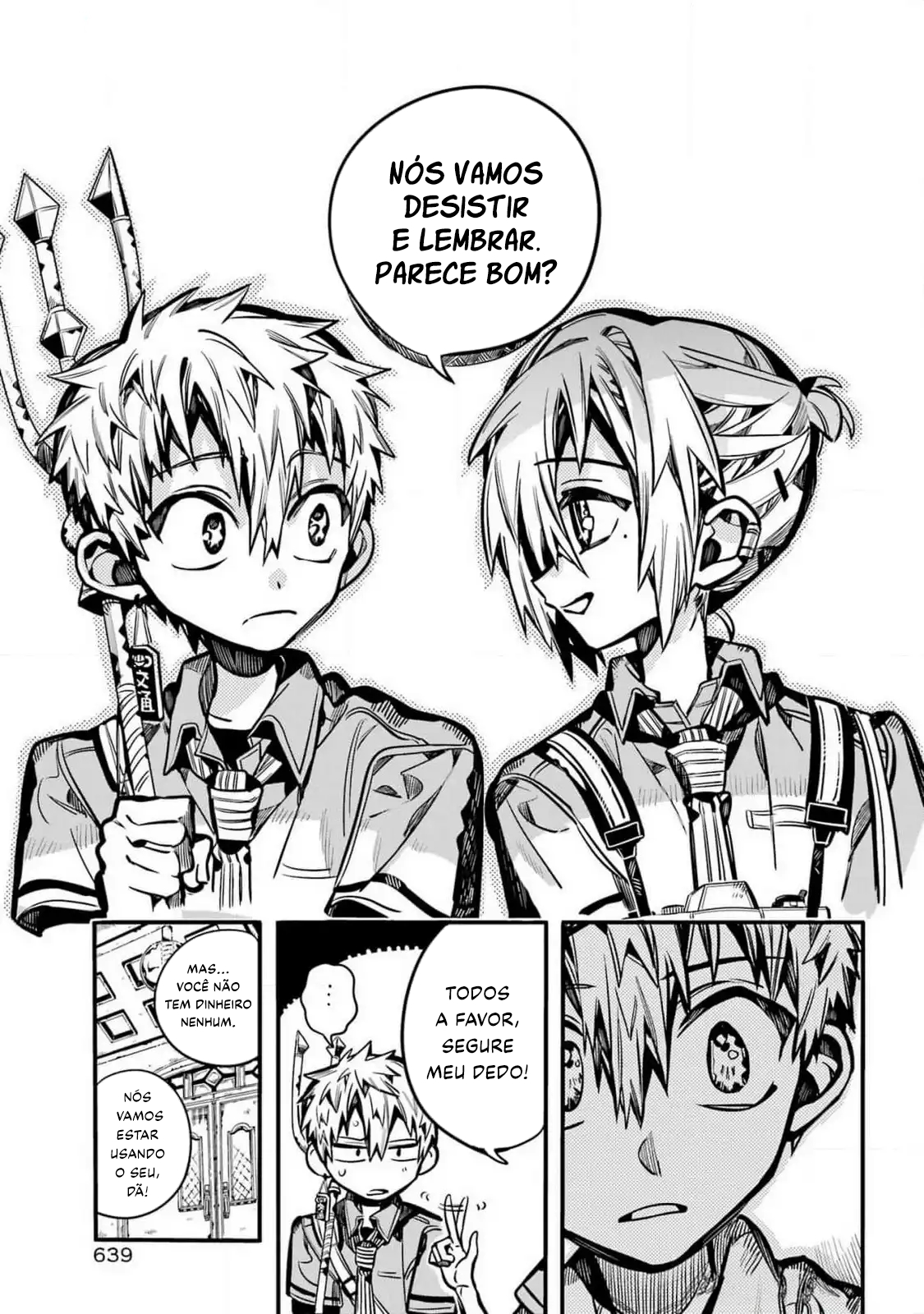 Toilet-Bound Hanako-kun Capítulo 118 Página 28