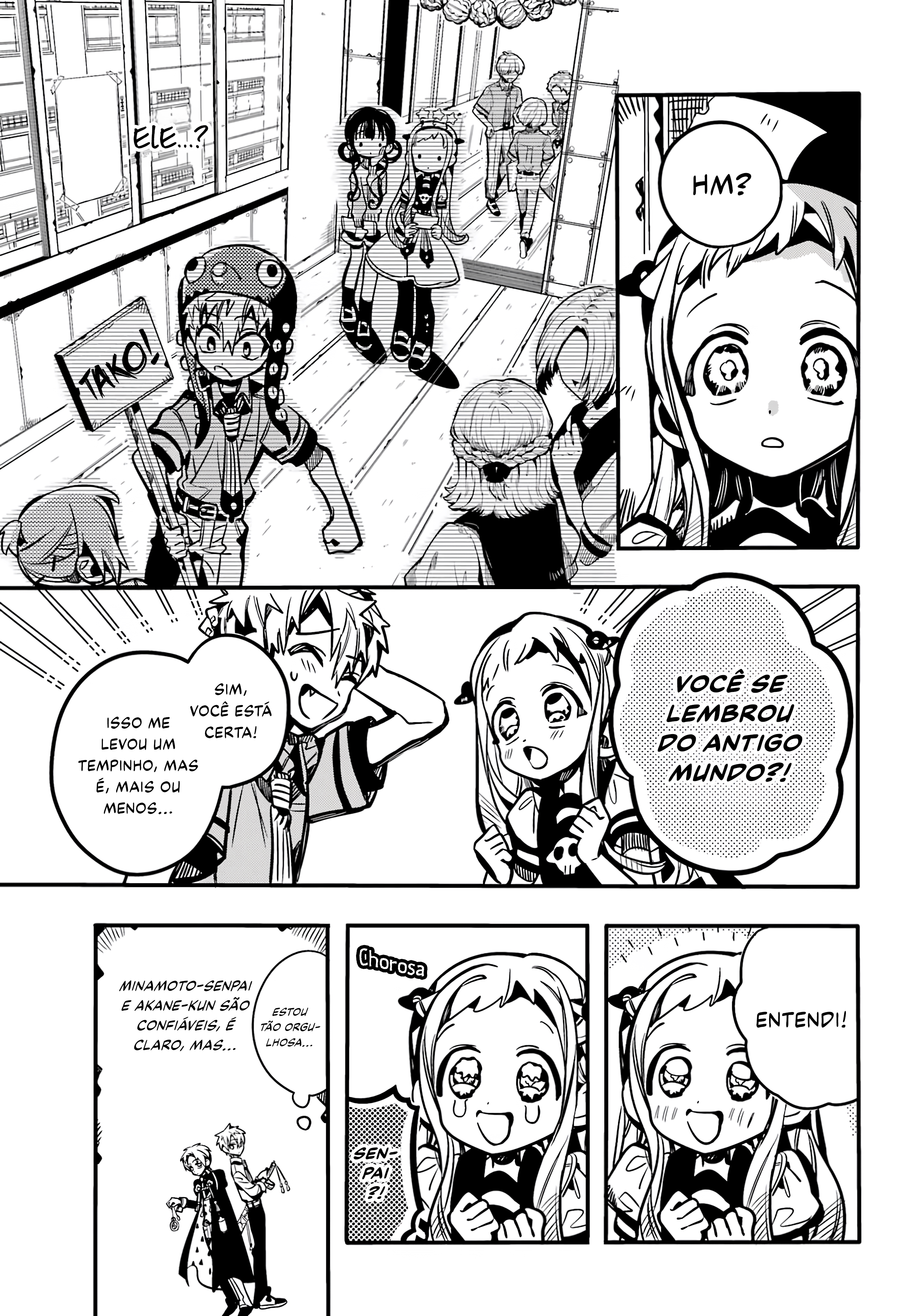 Toilet-Bound Hanako-kun Capítulo 119 Página 15