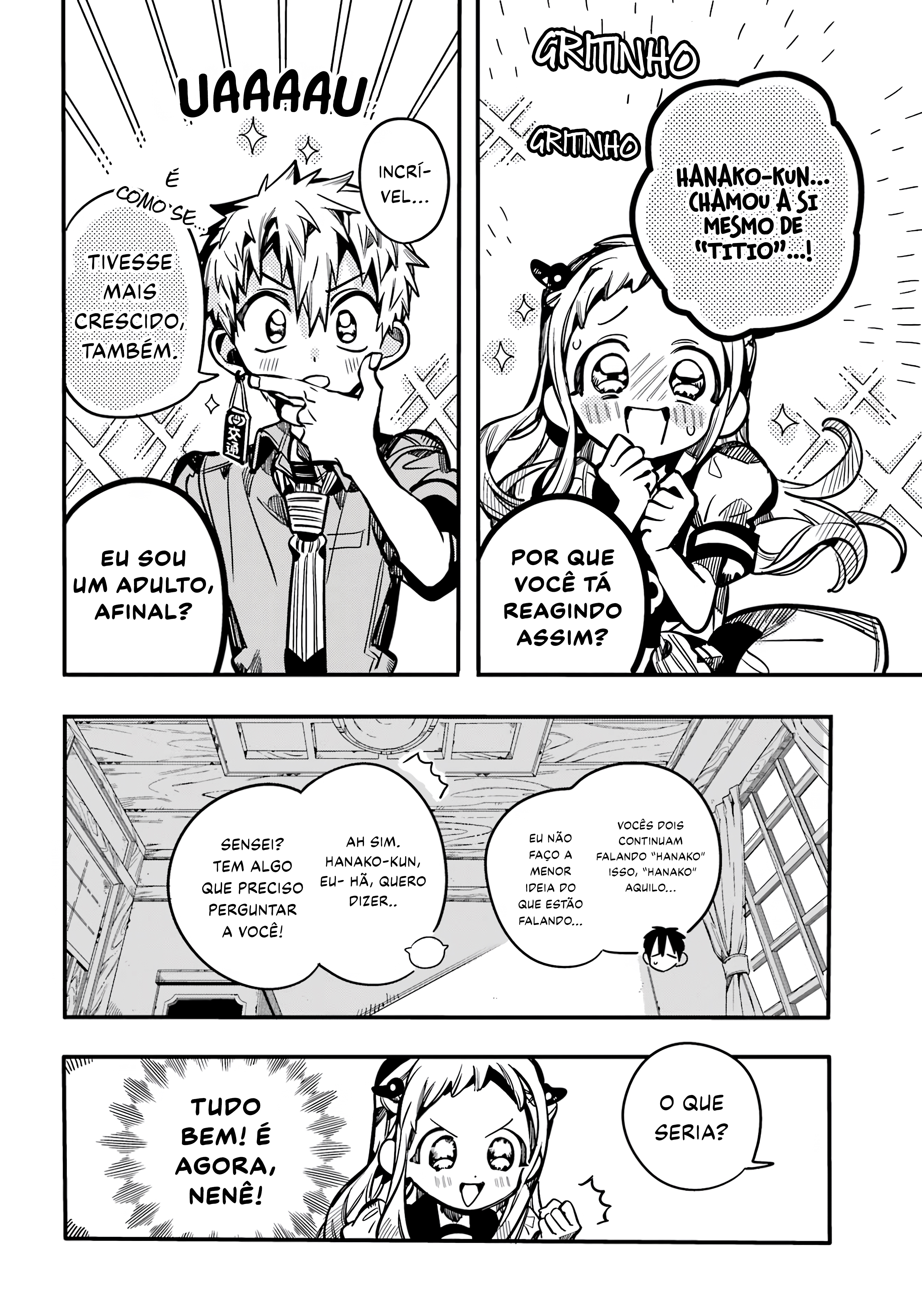 Toilet-Bound Hanako-kun Capítulo 119 Página 32