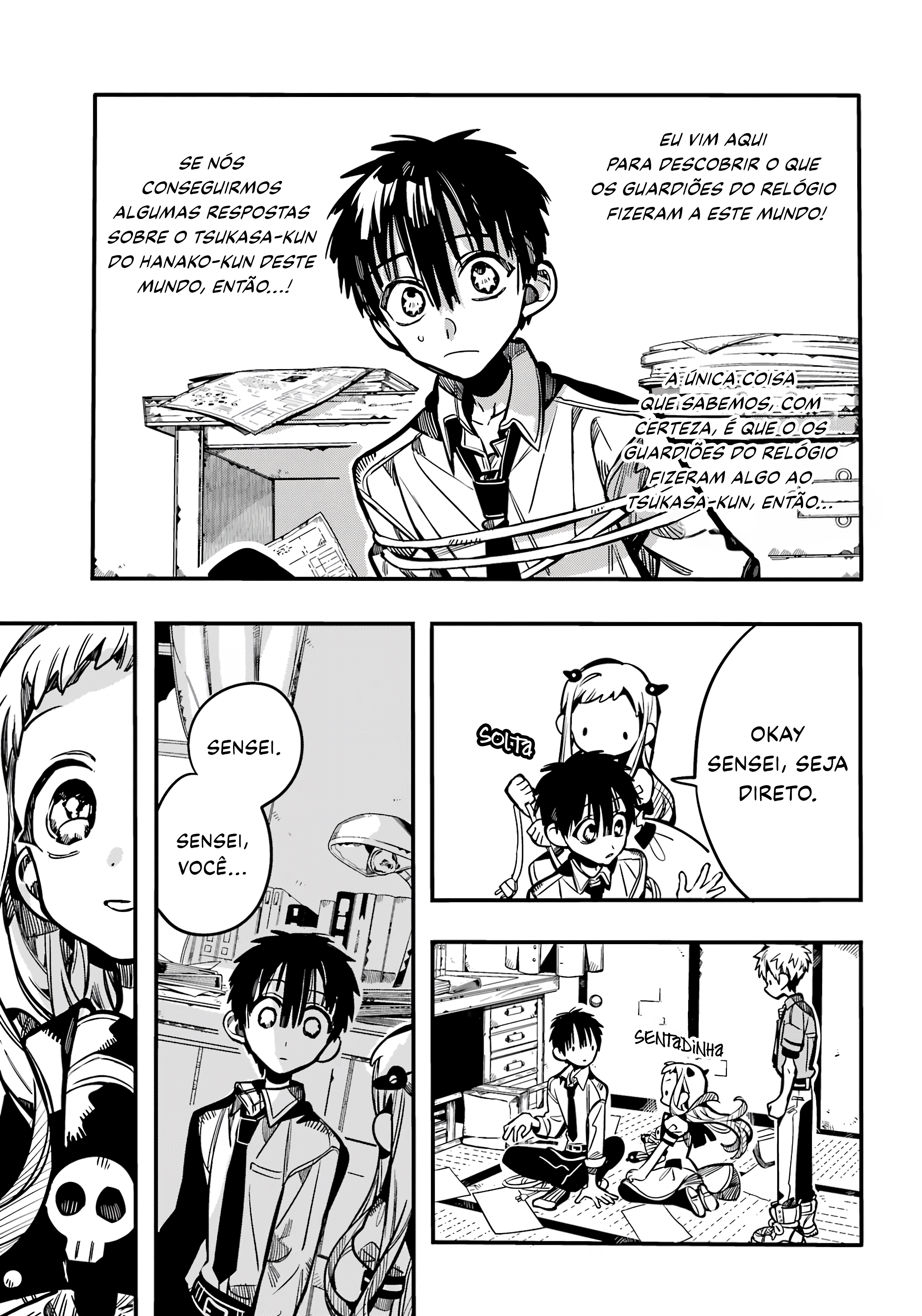 Toilet-Bound Hanako-kun Capítulo 119 Página 33