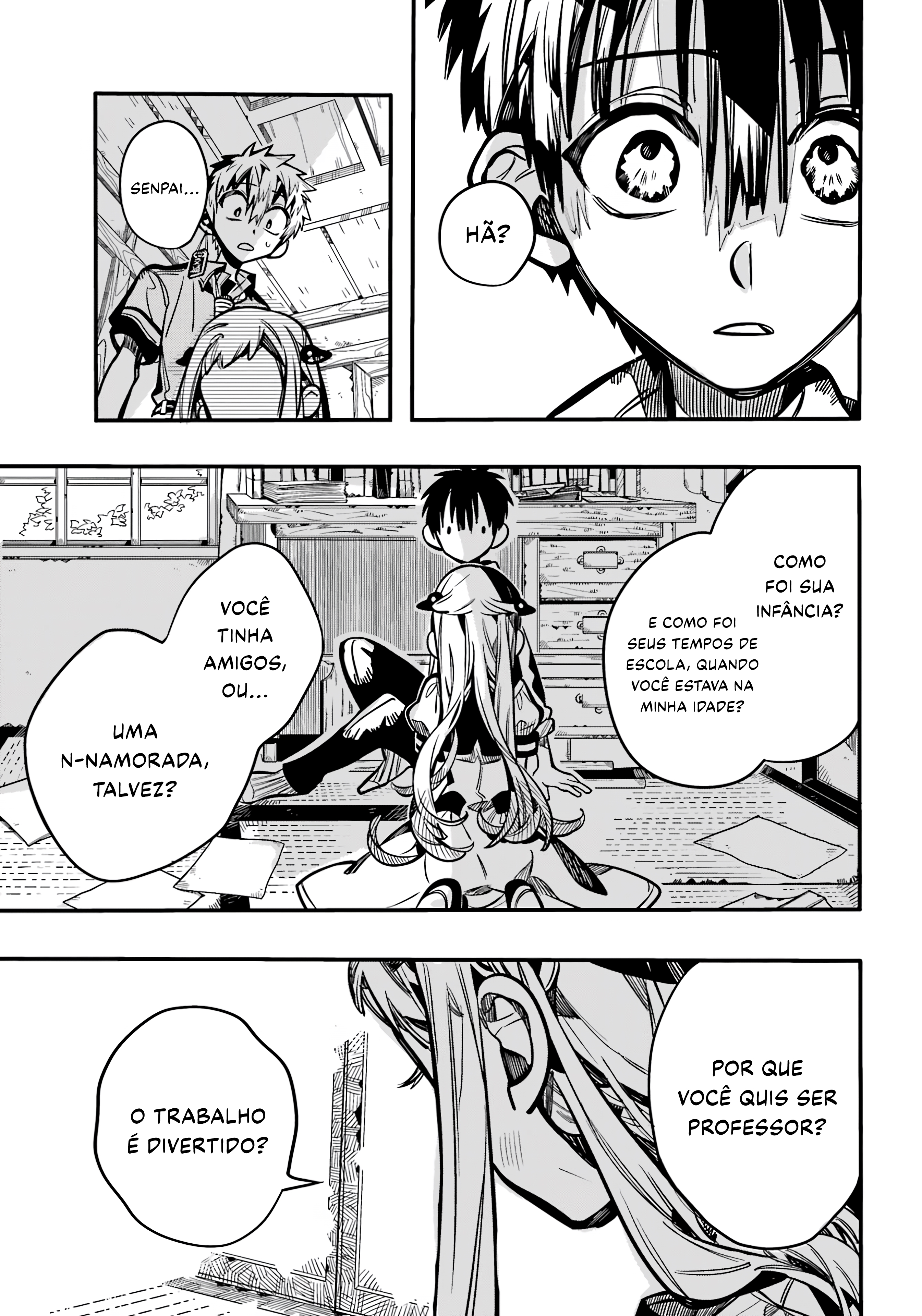 Toilet-Bound Hanako-kun Capítulo 119 Página 35