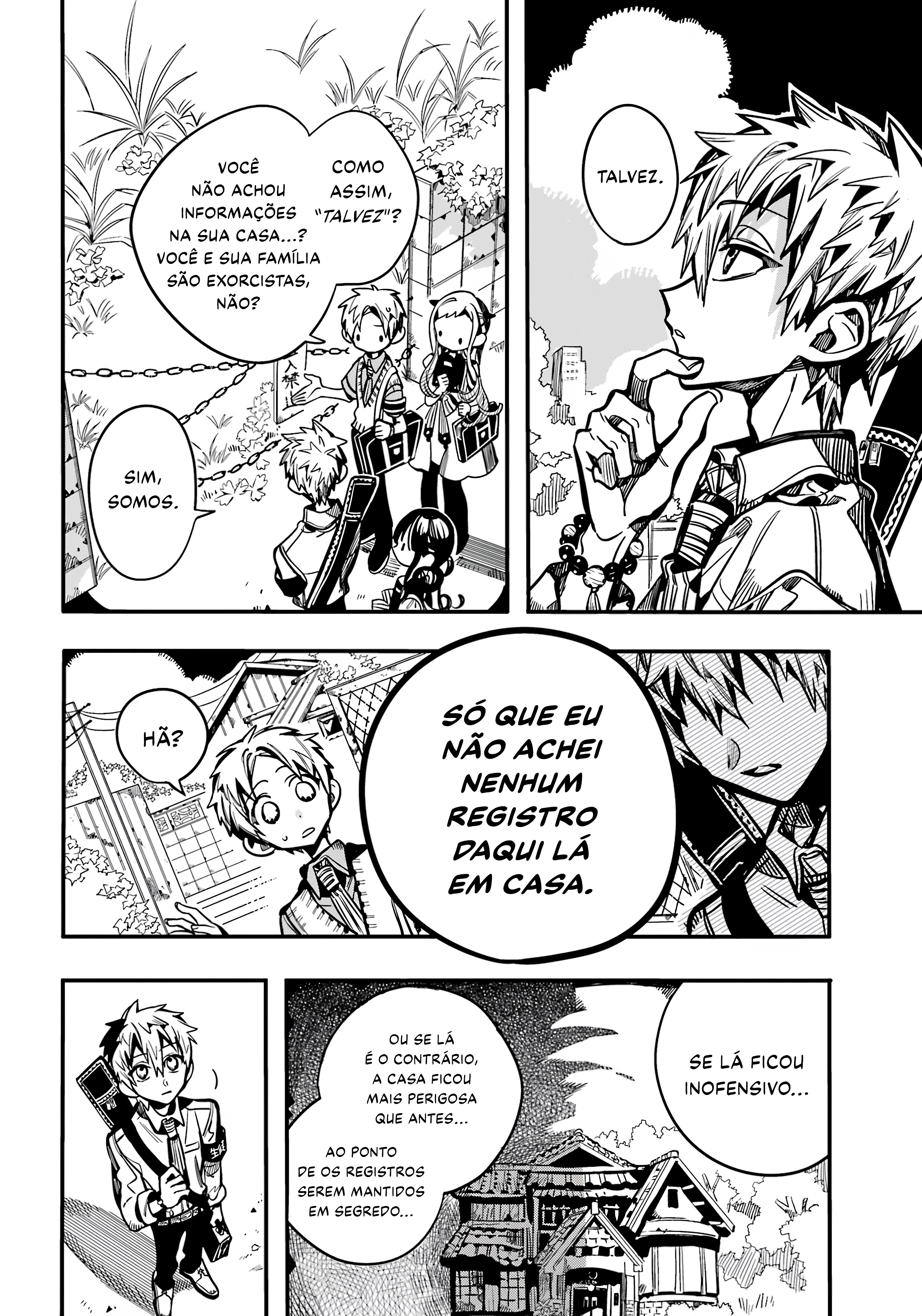 Toilet-Bound Hanako-kun Capítulo 119 Página 4
