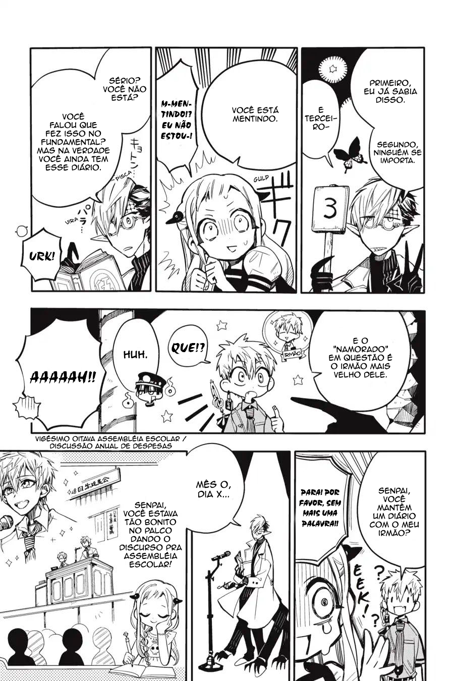 Toilet-Bound Hanako-kun Capítulo 12 Página 21