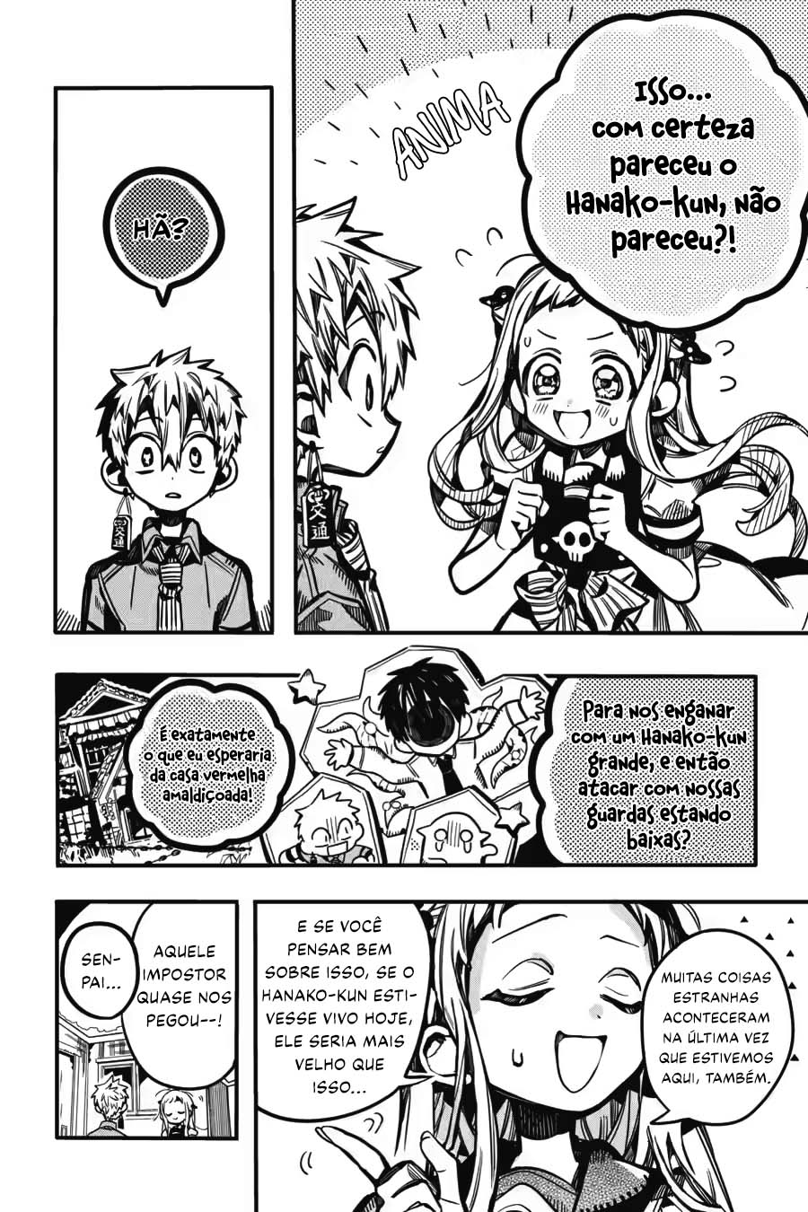 Toilet-Bound Hanako-kun Capítulo 120 Página 12
