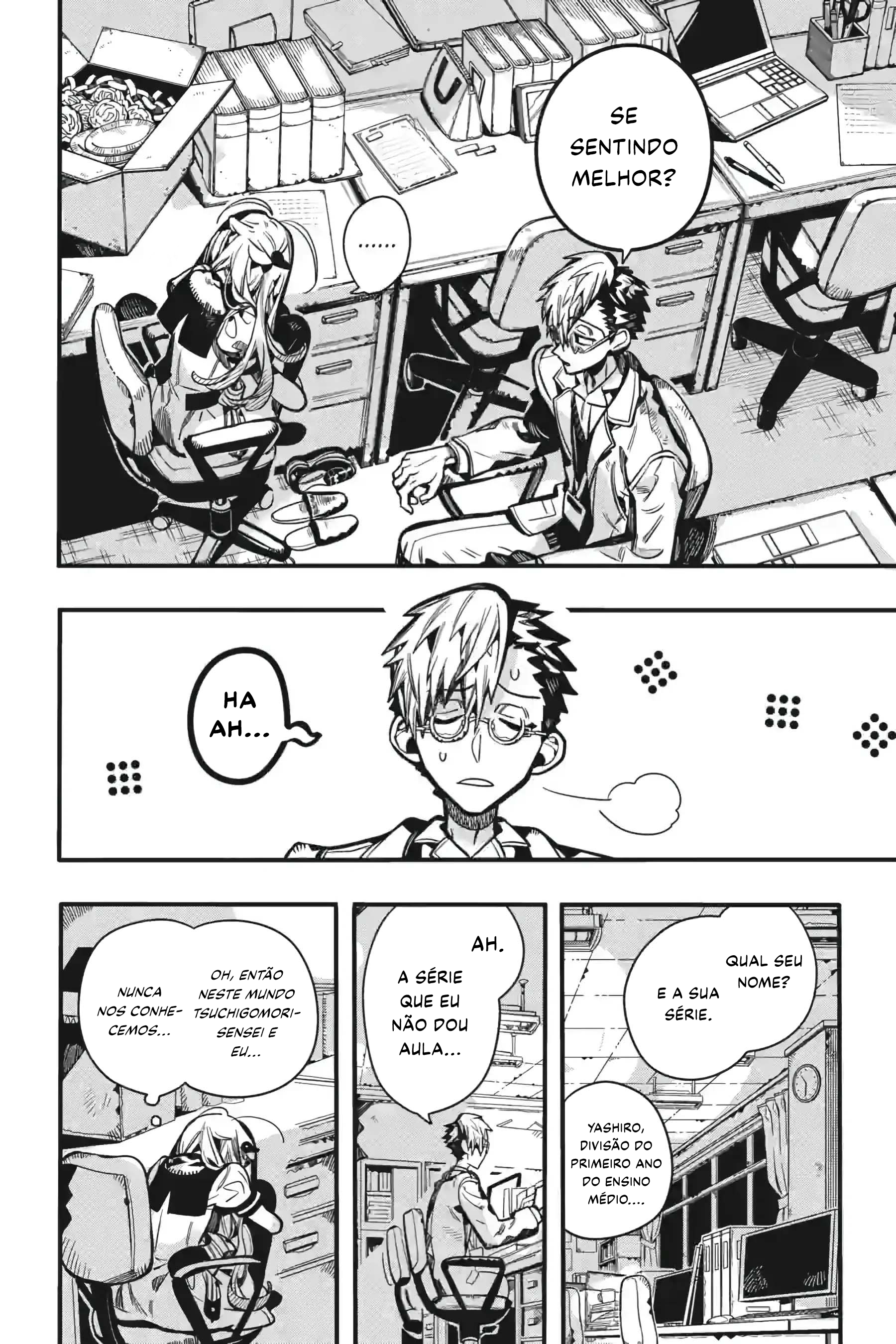 Toilet-Bound Hanako-kun Capítulo 122 Página 10