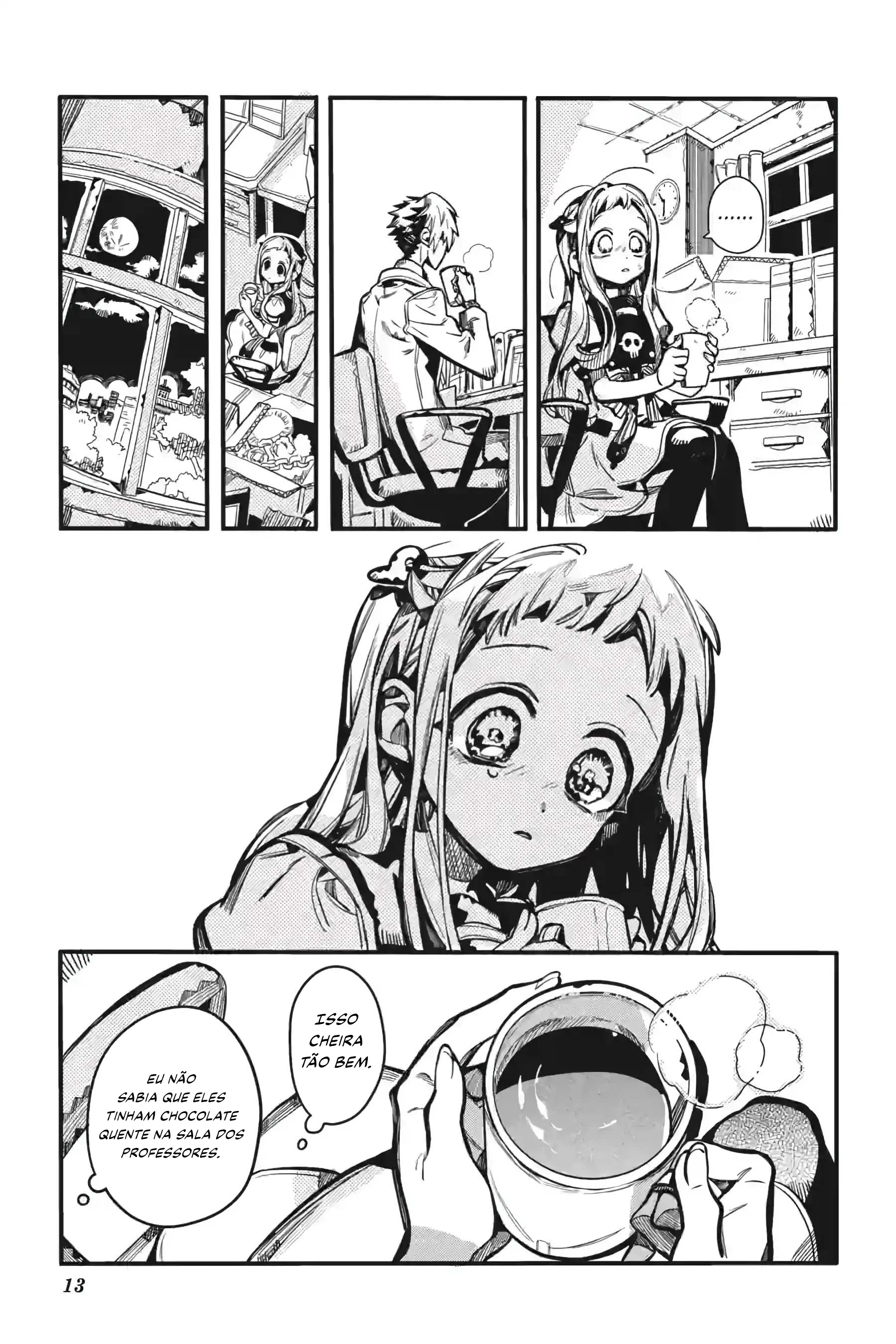 Toilet-Bound Hanako-kun Capítulo 122 Página 13