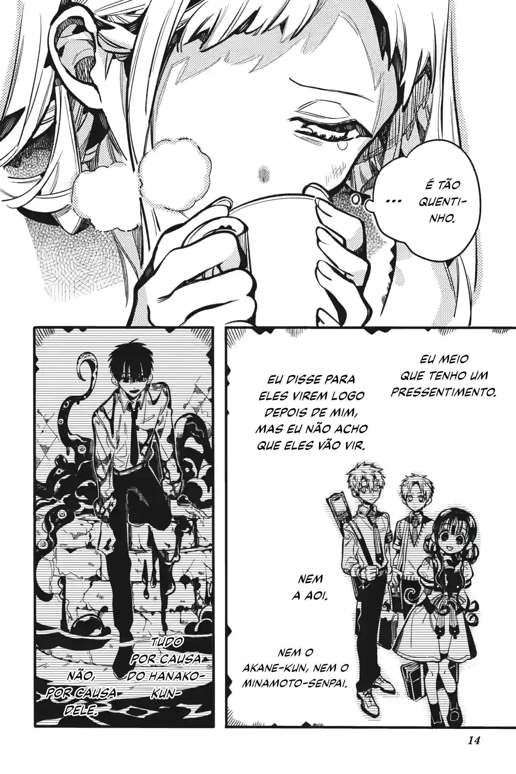 Toilet-Bound Hanako-kun Capítulo 122 Página 14