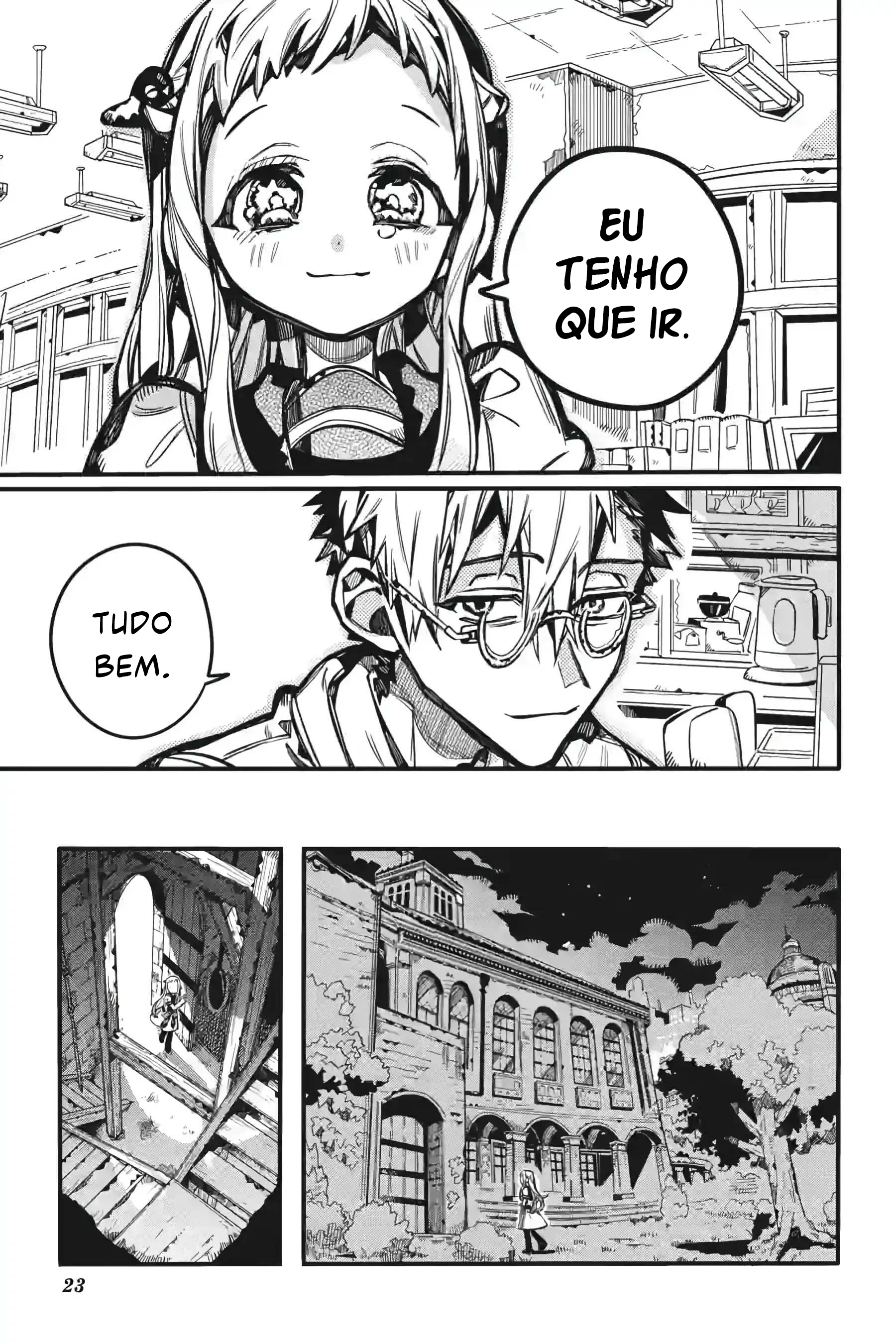 Toilet-Bound Hanako-kun Capítulo 122 Página 23