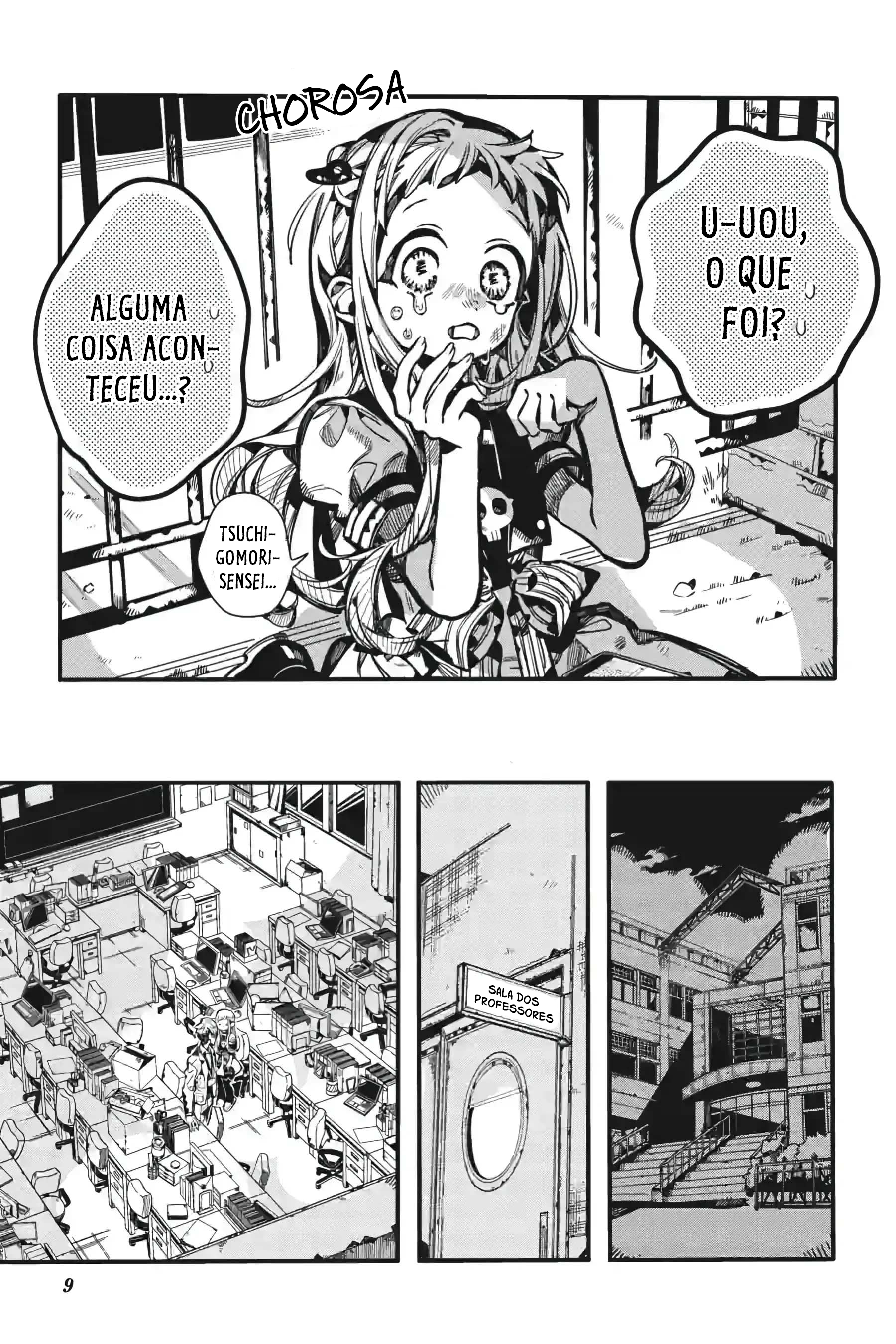 Toilet-Bound Hanako-kun Capítulo 122 Página 9