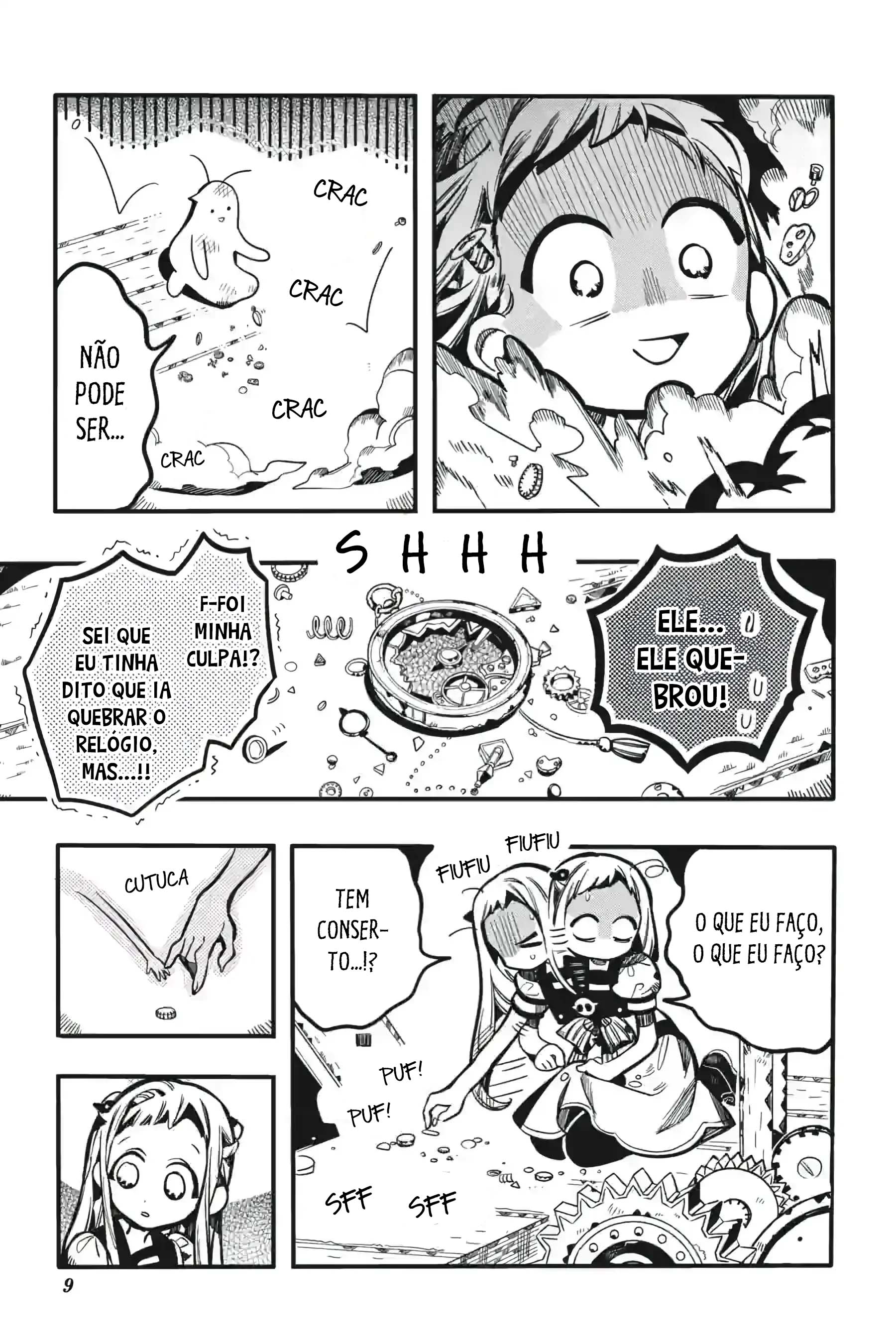 Toilet-Bound Hanako-kun Capítulo 123 Página 11