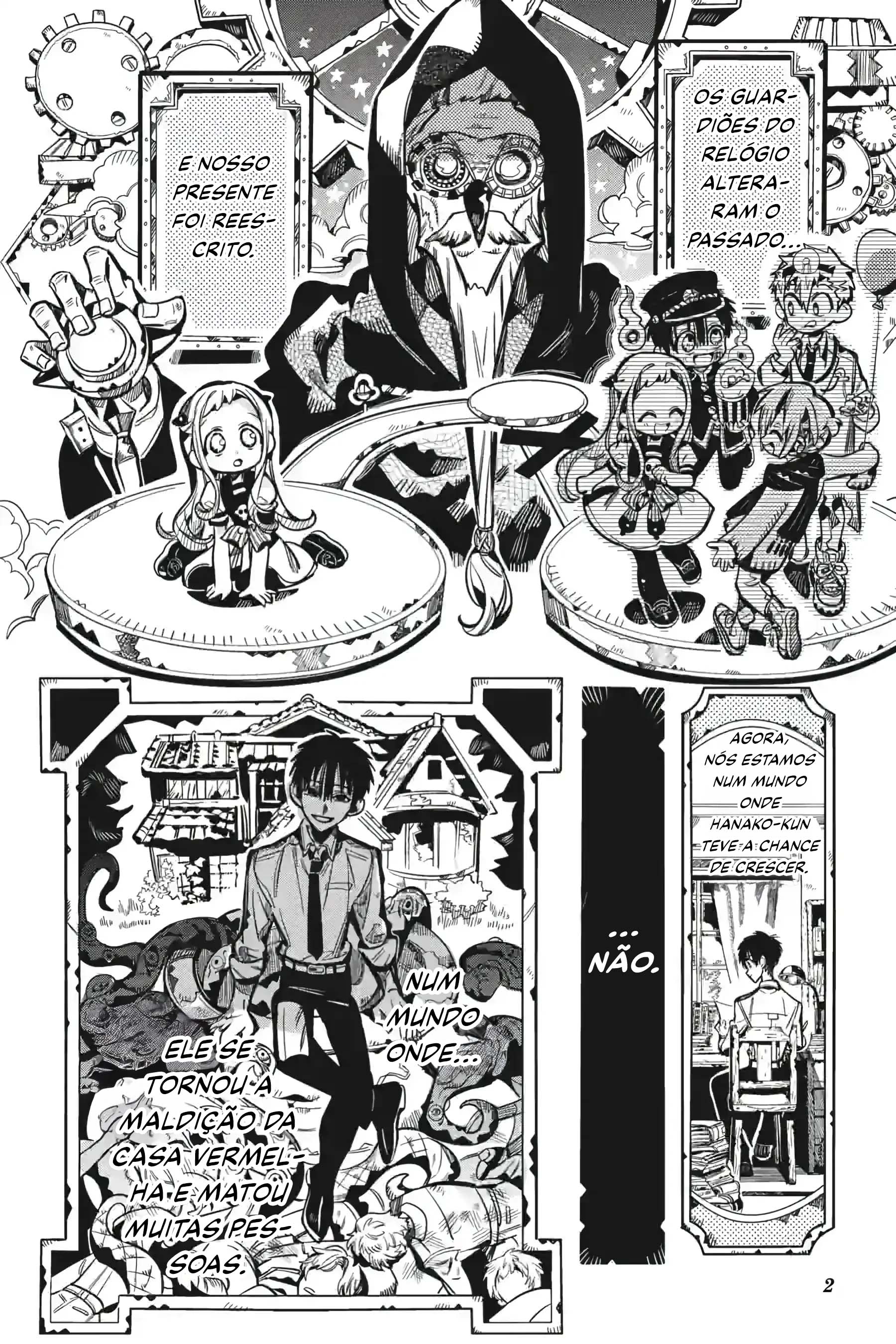Toilet-Bound Hanako-kun Capítulo 123 Página 3
