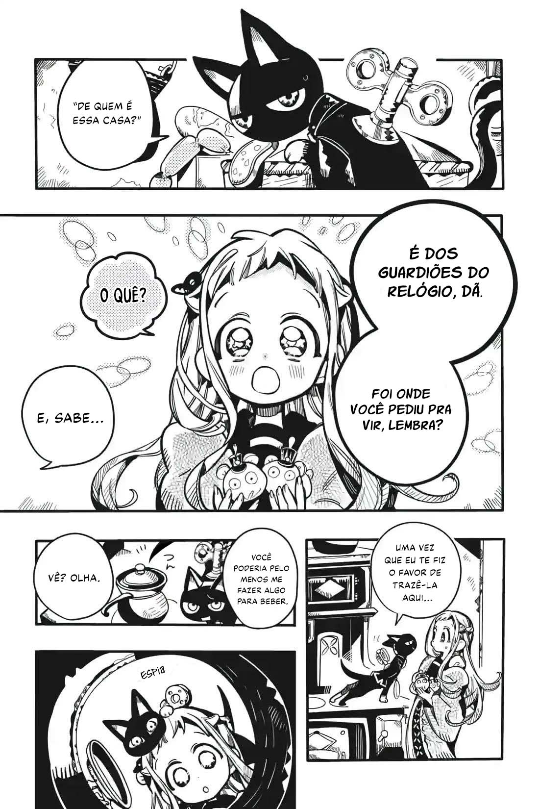 Toilet-Bound Hanako-kun Capítulo 124 Página 10