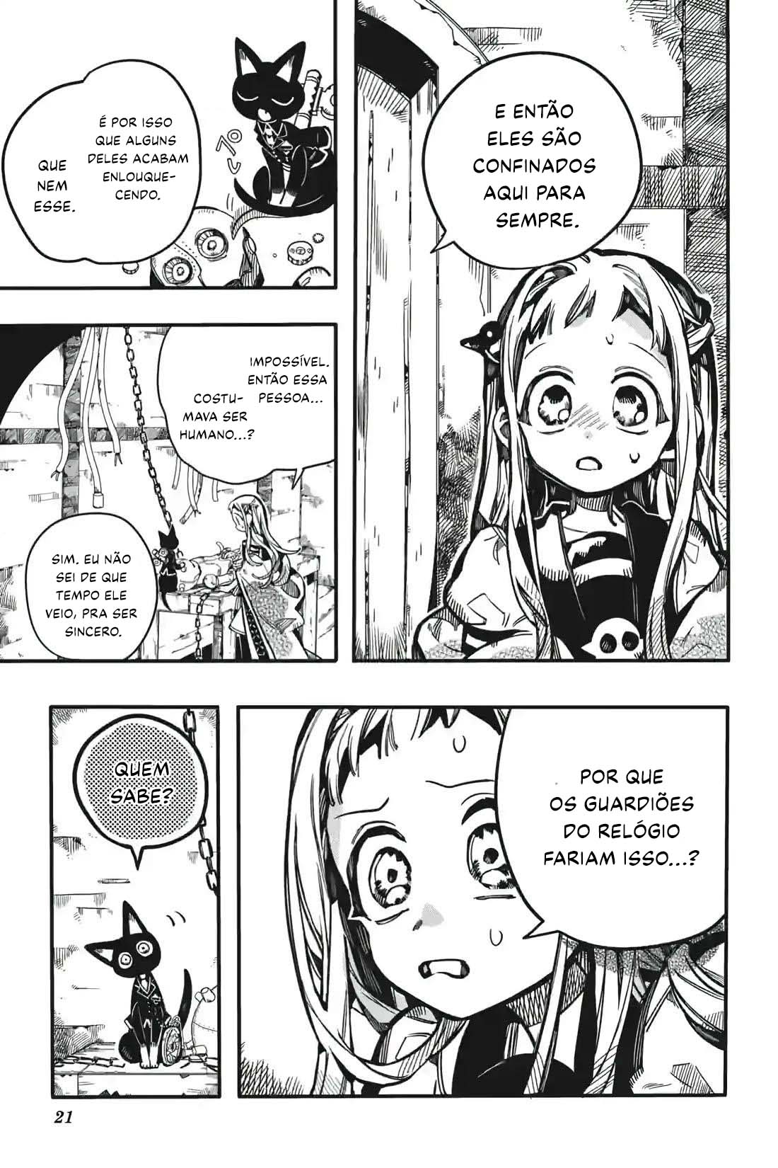 Toilet-Bound Hanako-kun Capítulo 124 Página 22