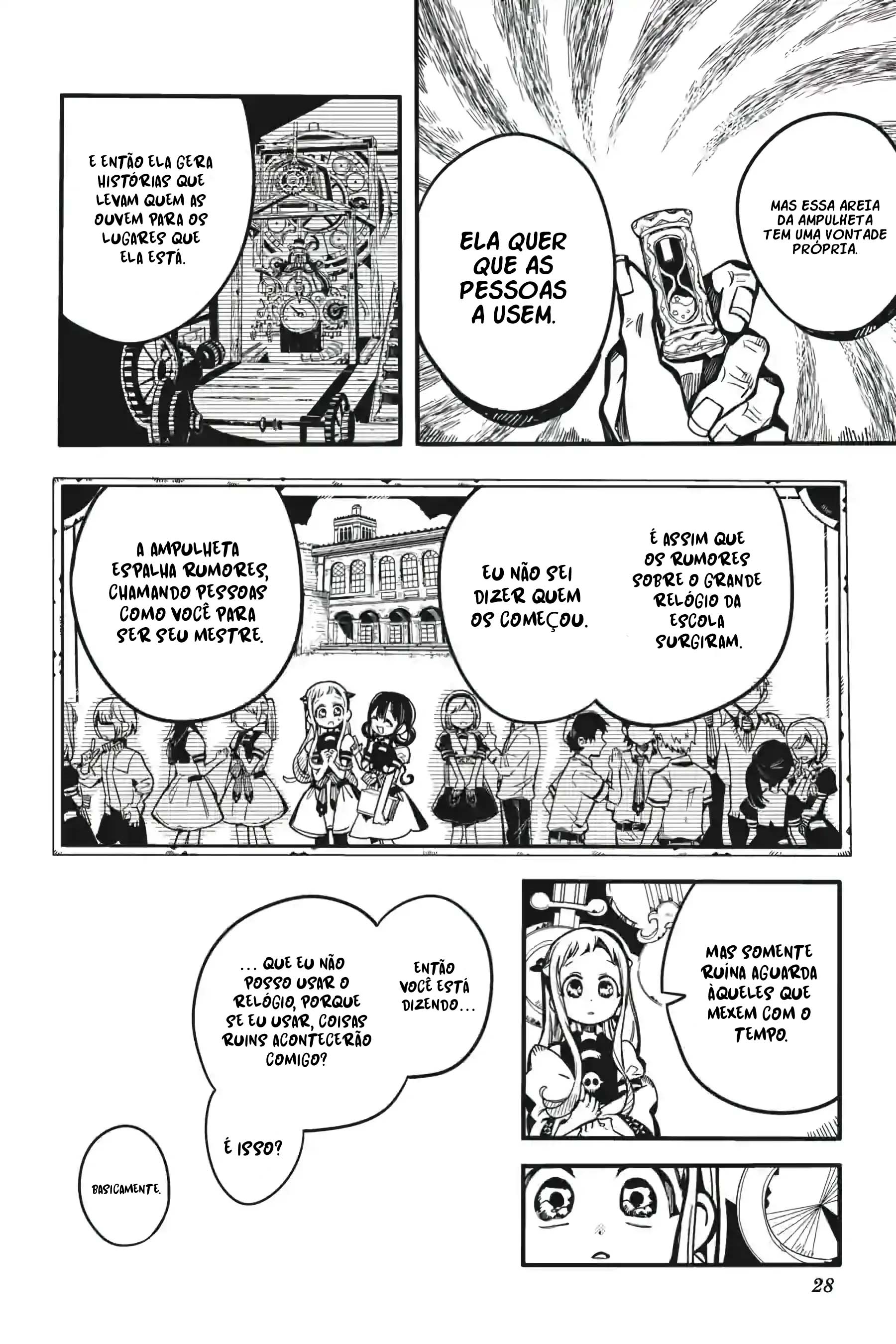 Toilet-Bound Hanako-kun Capítulo 125 Página 29