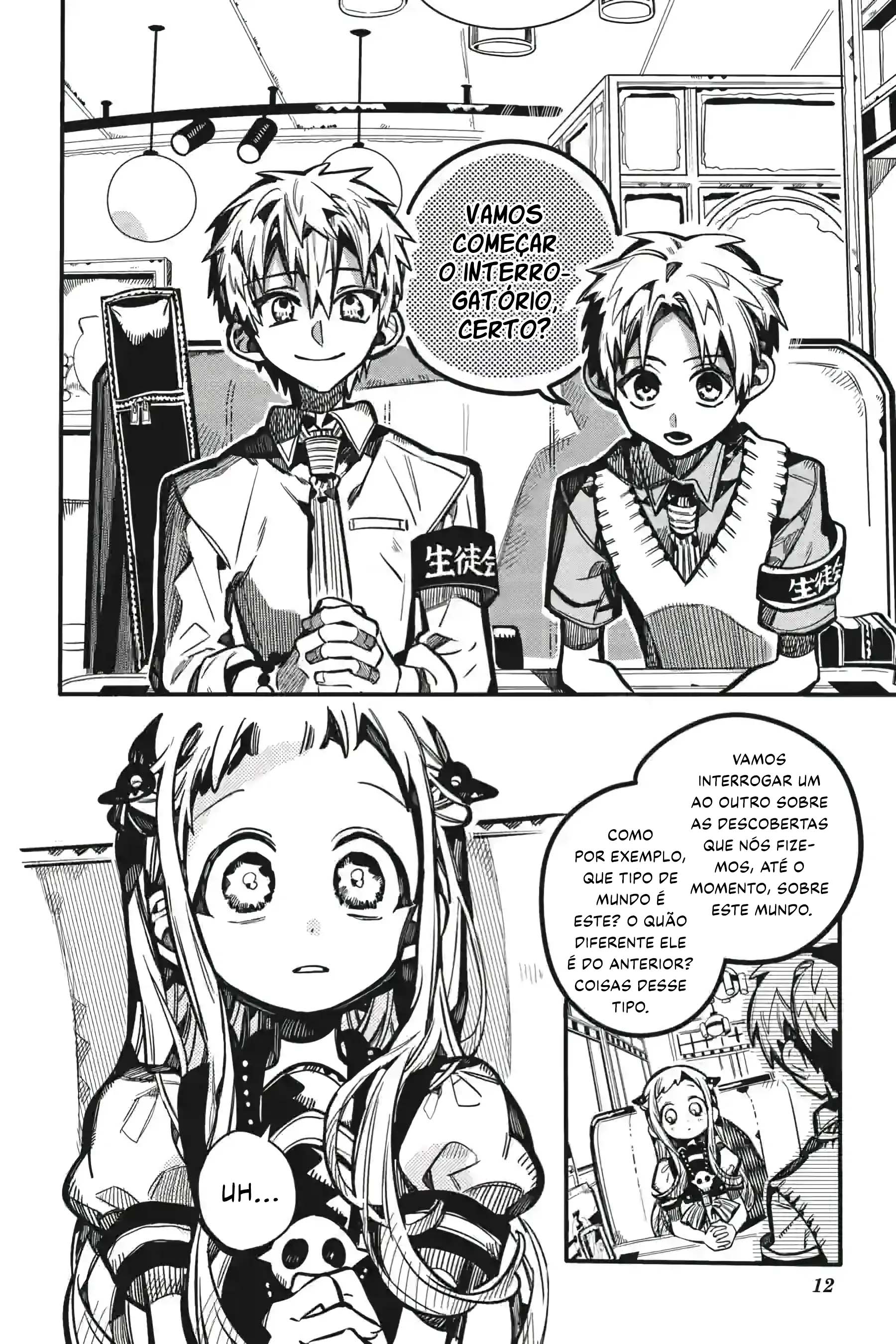 Toilet-Bound Hanako-kun Capítulo 126 Página 13