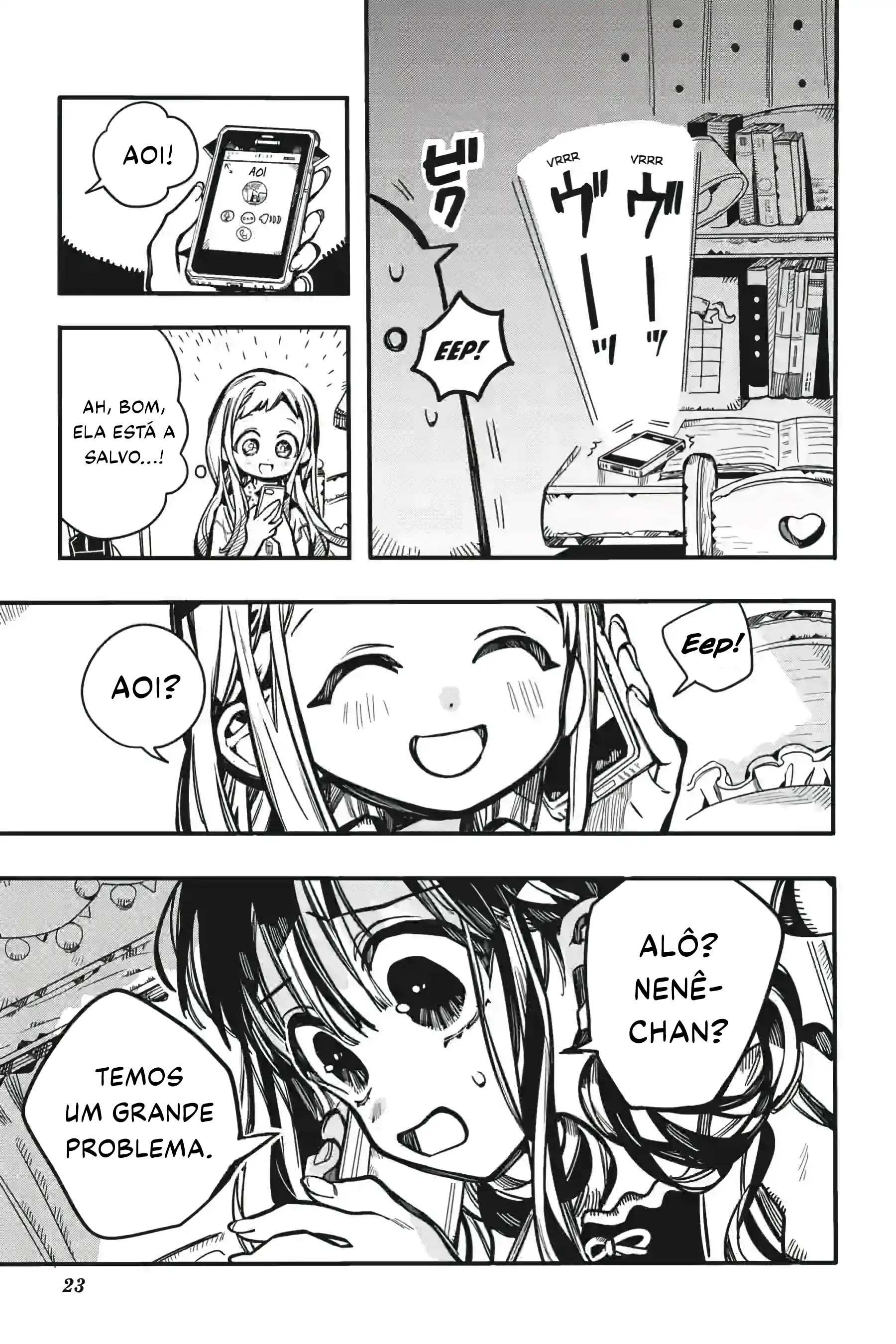 Toilet-Bound Hanako-kun Capítulo 126 Página 24