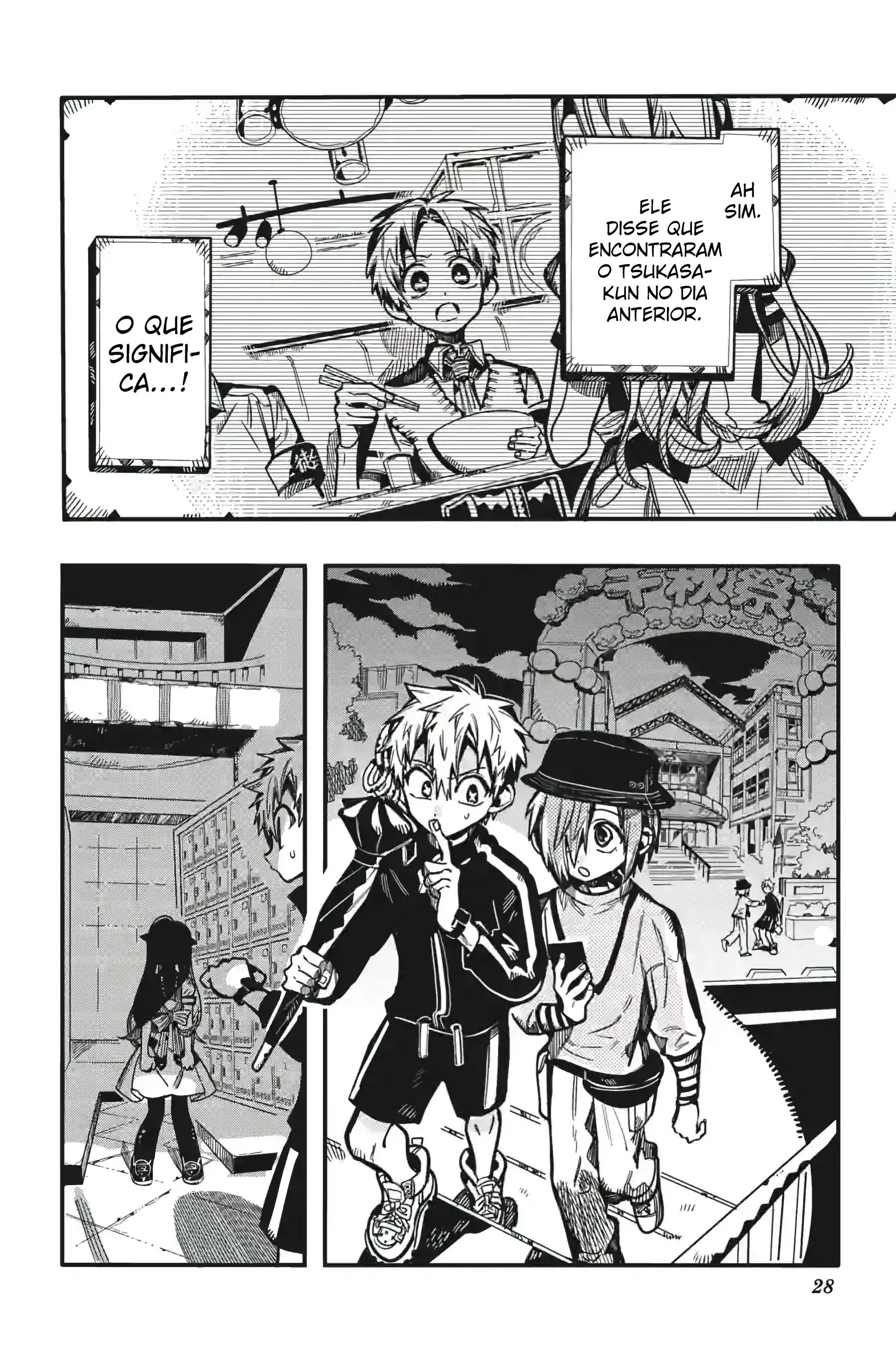 Toilet-Bound Hanako-kun Capítulo 126 Página 29