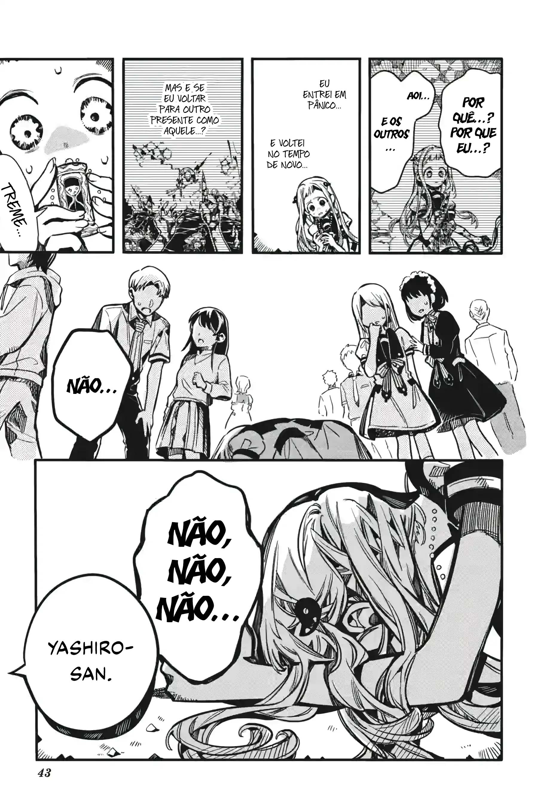 Toilet-Bound Hanako-kun Capítulo 126 Página 44