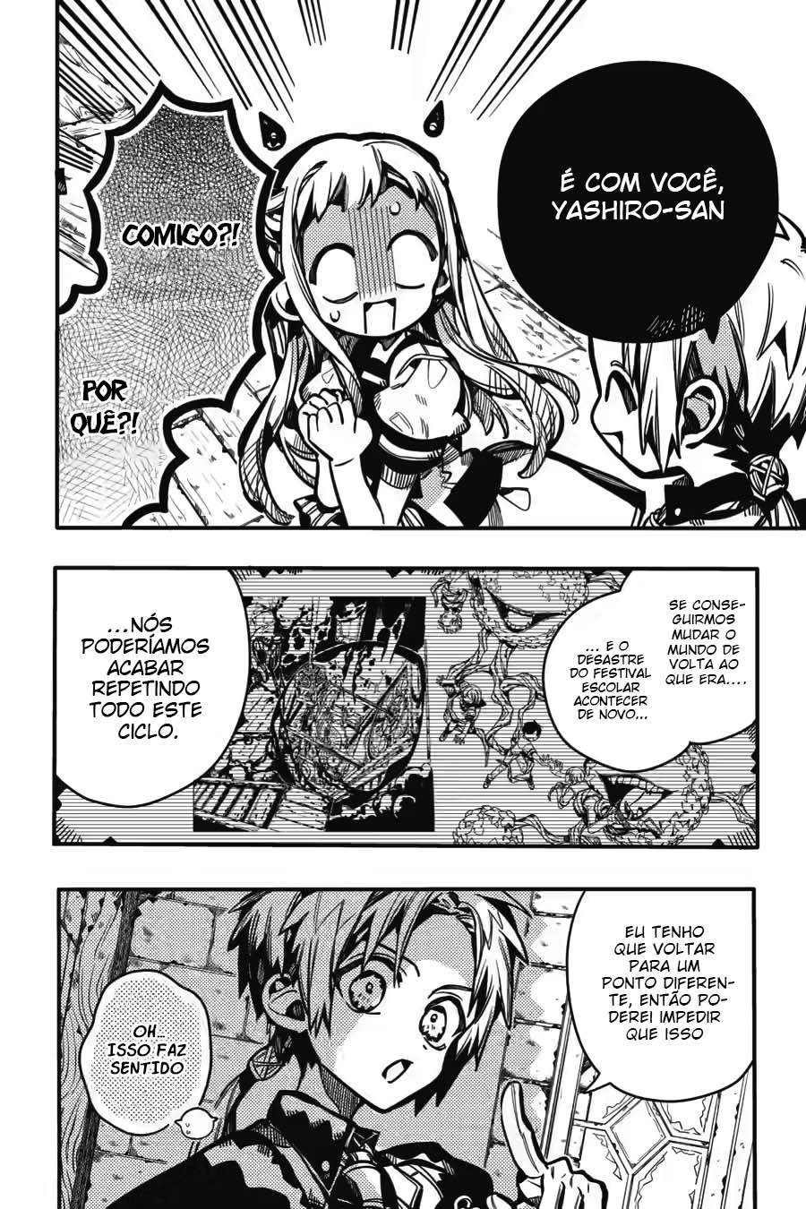 Toilet-Bound Hanako-kun Capítulo 127 Página 16