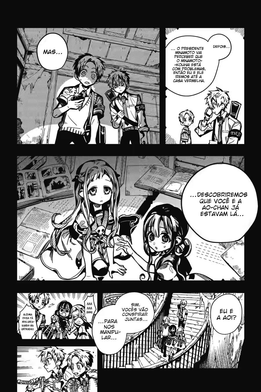 Toilet-Bound Hanako-kun Capítulo 127 Página 8
